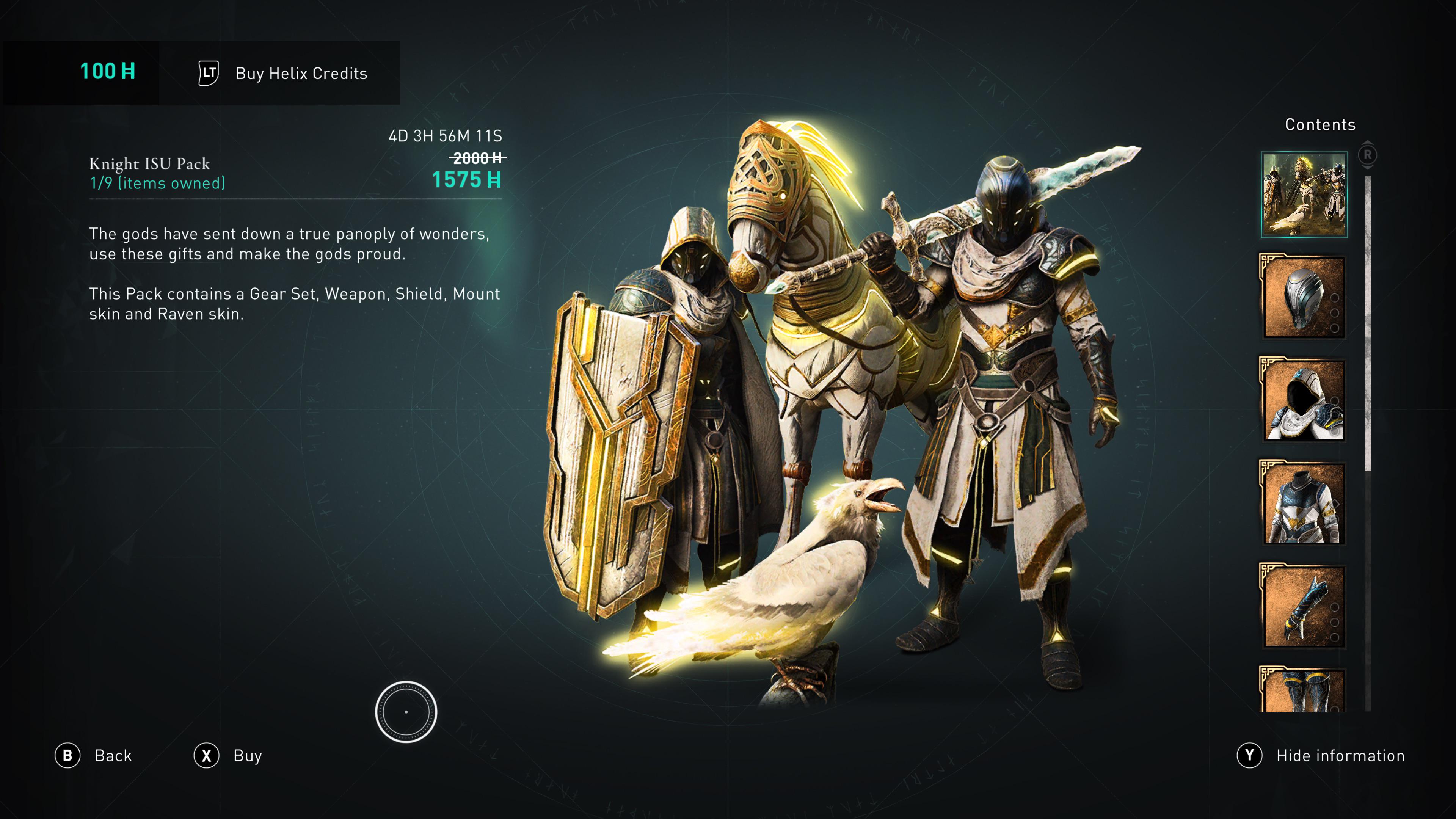 Is the knight ISU pack worth it? r/ACValhalla