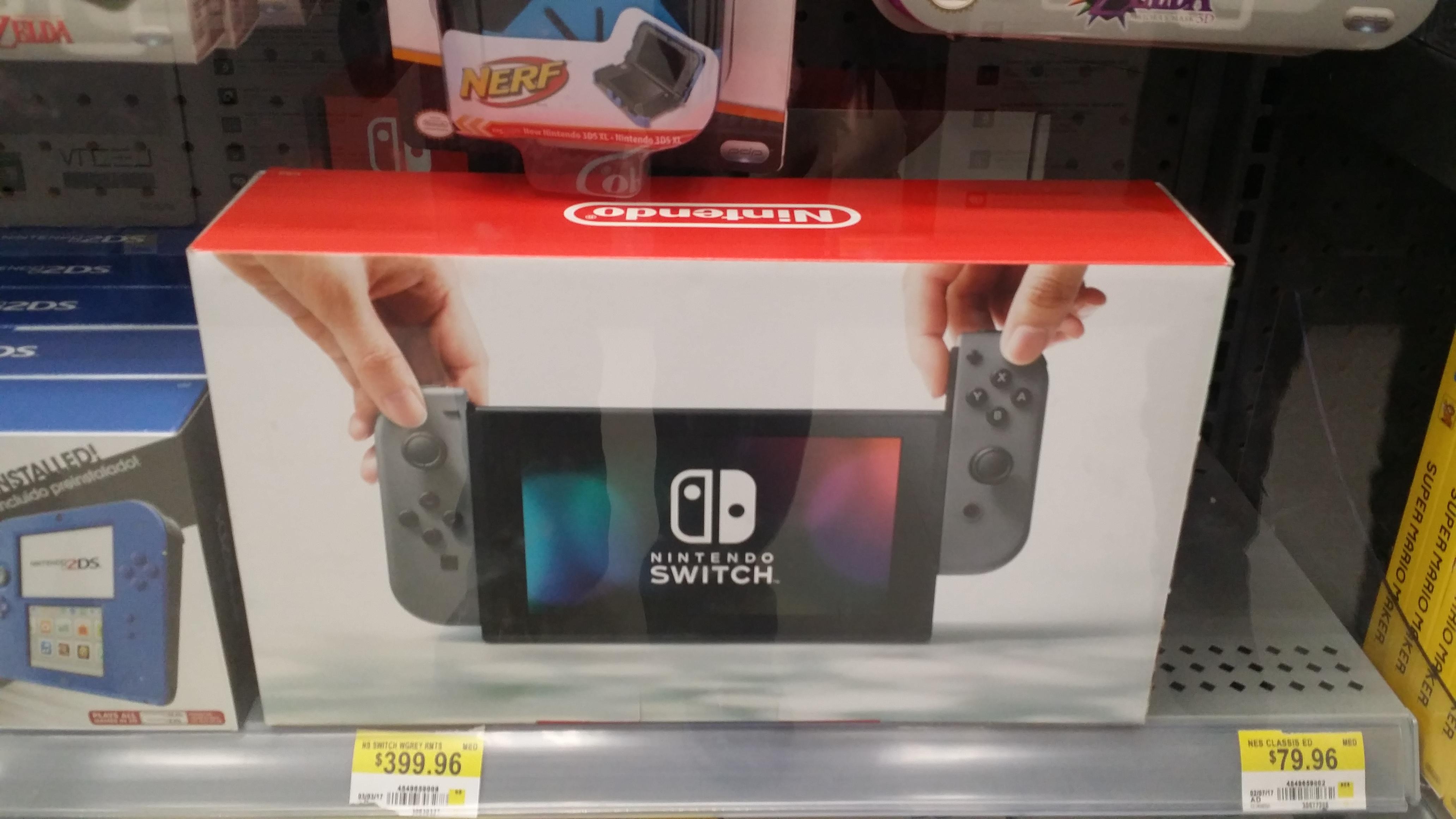 Two Nintendo Switch At Walmart Coquitlam Centre r/AmiiboCanada