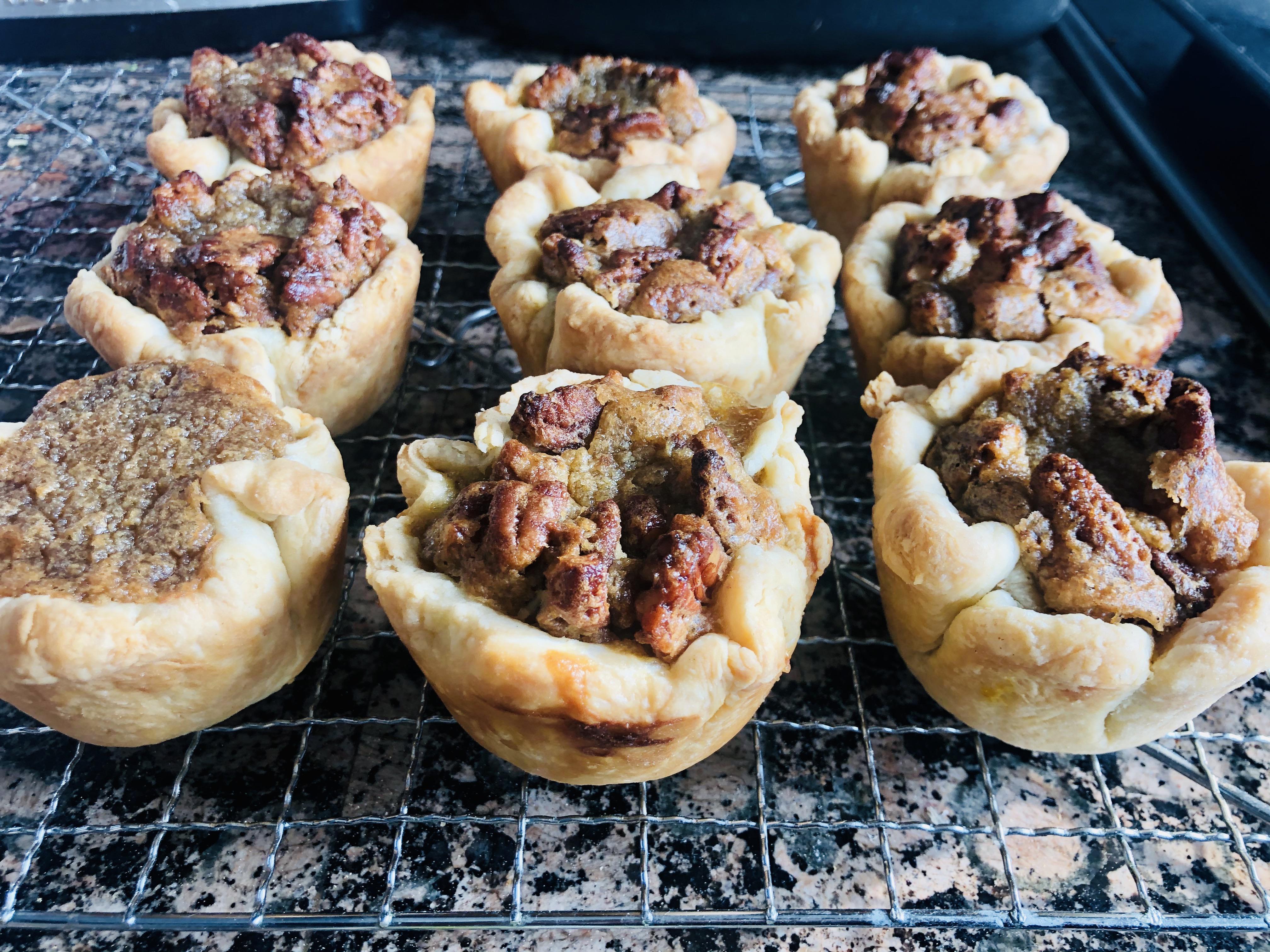 Canadian comfort food maple pecan butter tarts r/fromscratch