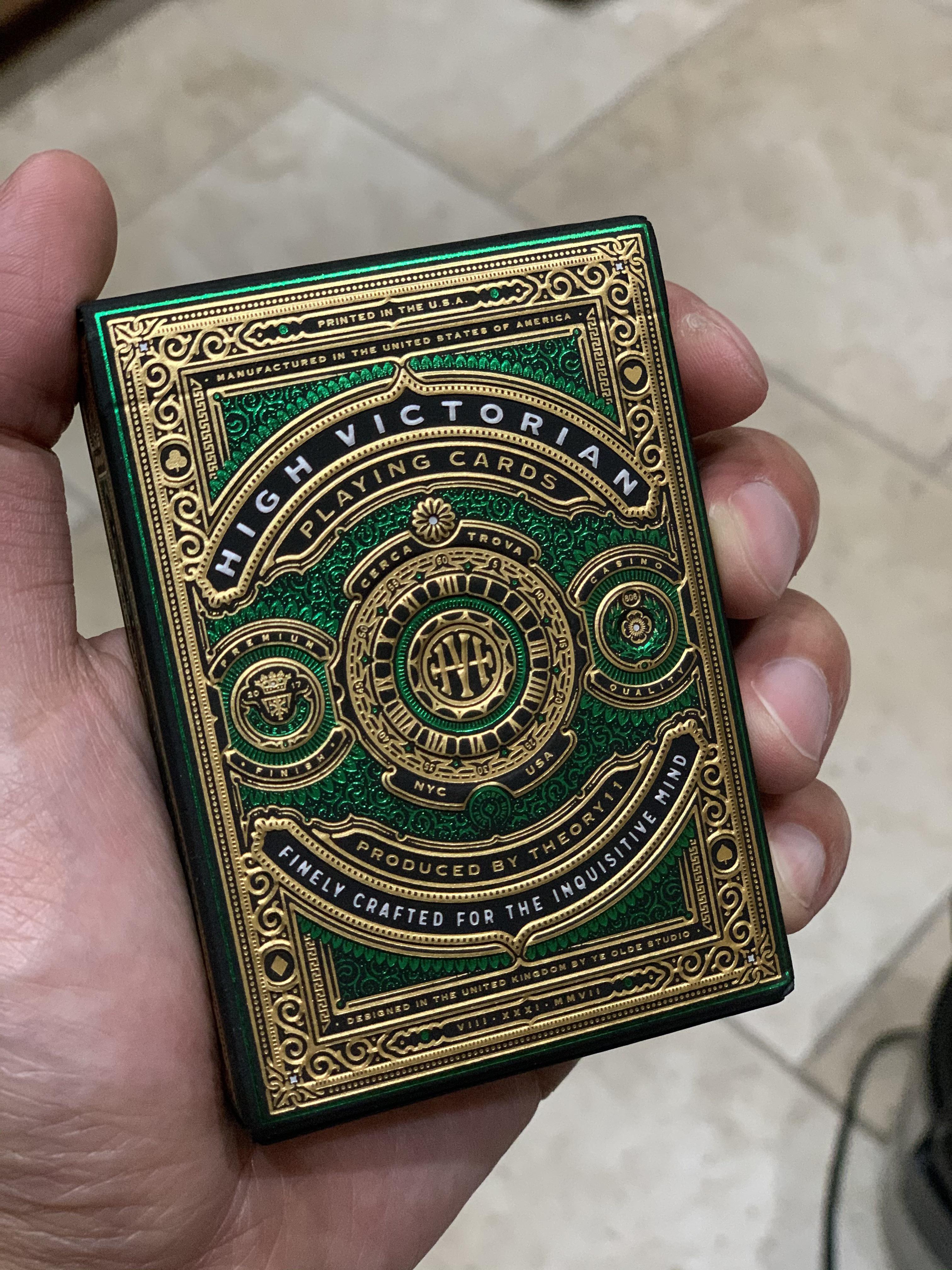 My first set of “nice” playing cards and I’m in utter disbelief at the