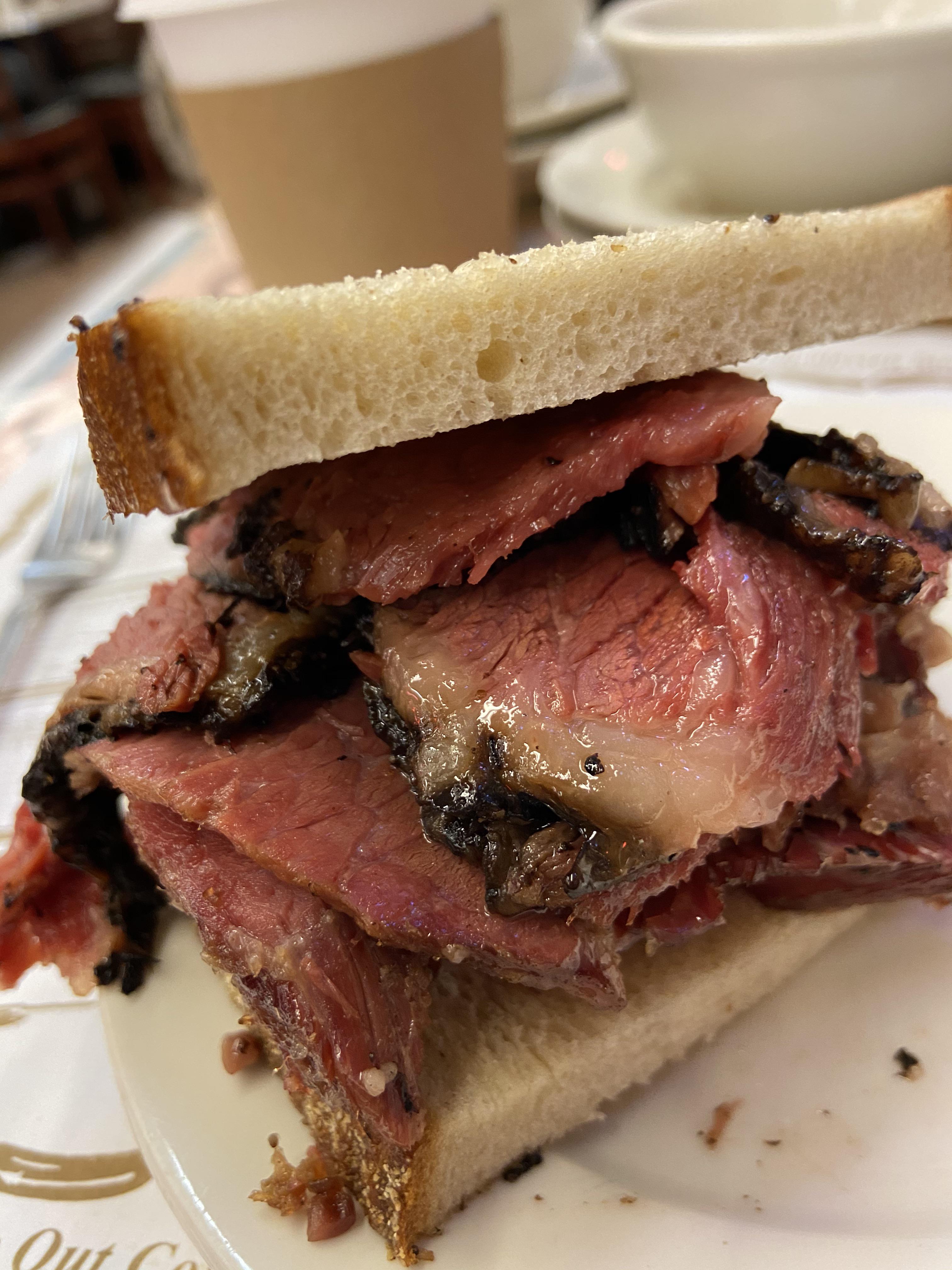 I was able to finally get my hands on a Pastrami and Corned Beef