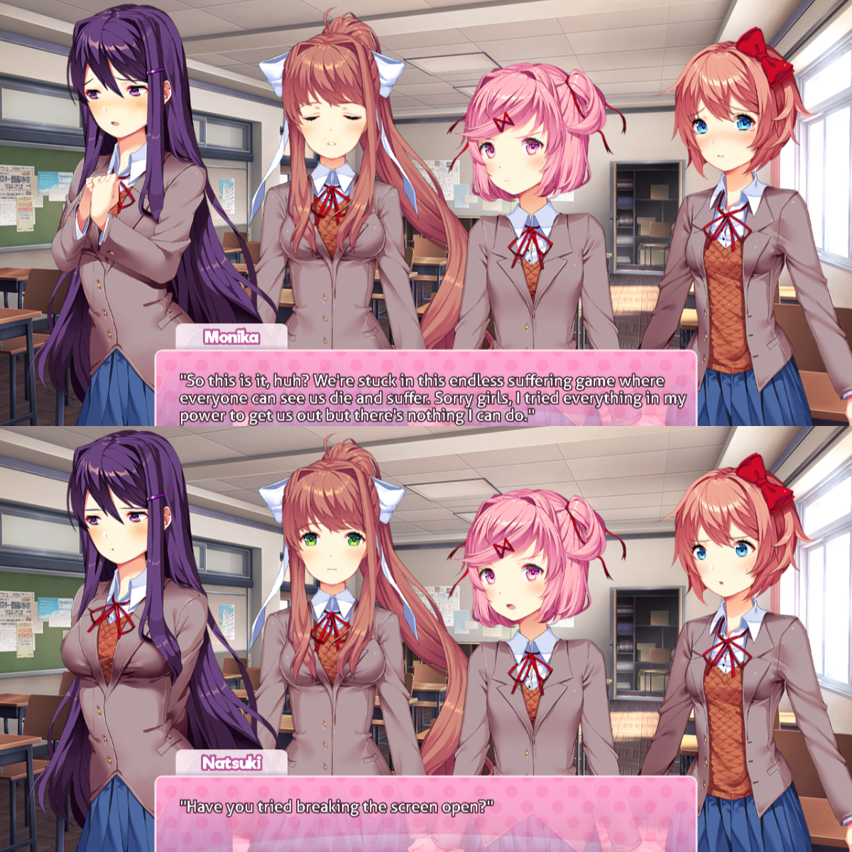 The Fourth Wall r/DDLC