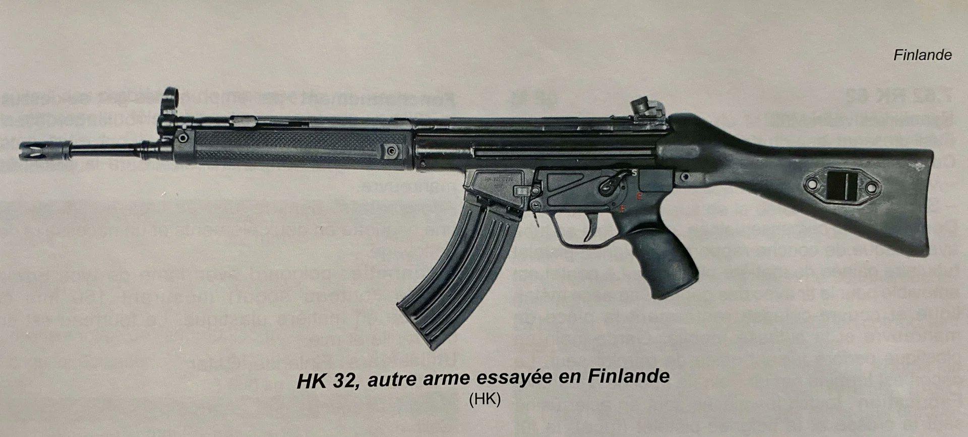 Finnish trials H&K 32 : r/ForgottenWeapons