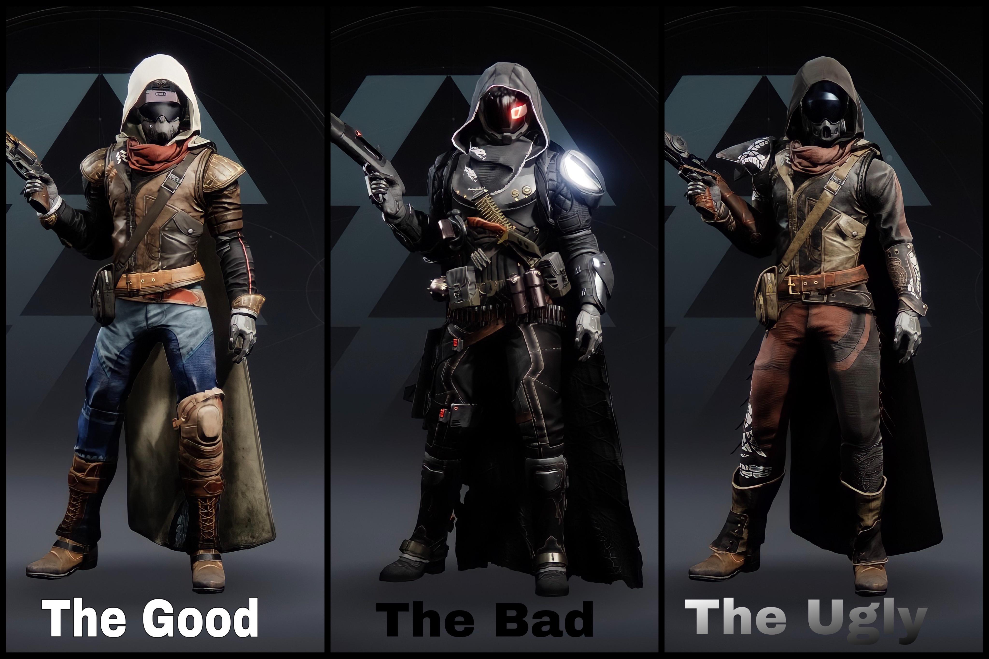 “The Good, The Bad, and The Ugly” 3 cowboy Hunter inspired outfits r
