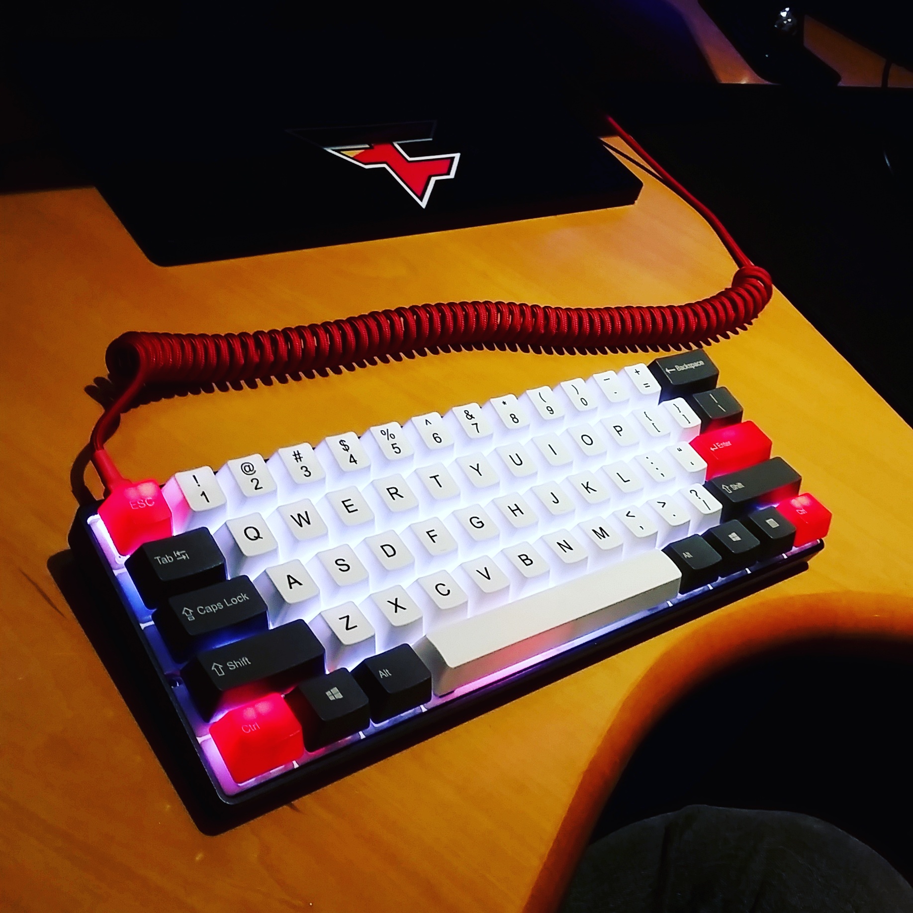 XXL coil (Shoutout to Zap cables) MechanicalKeyboards