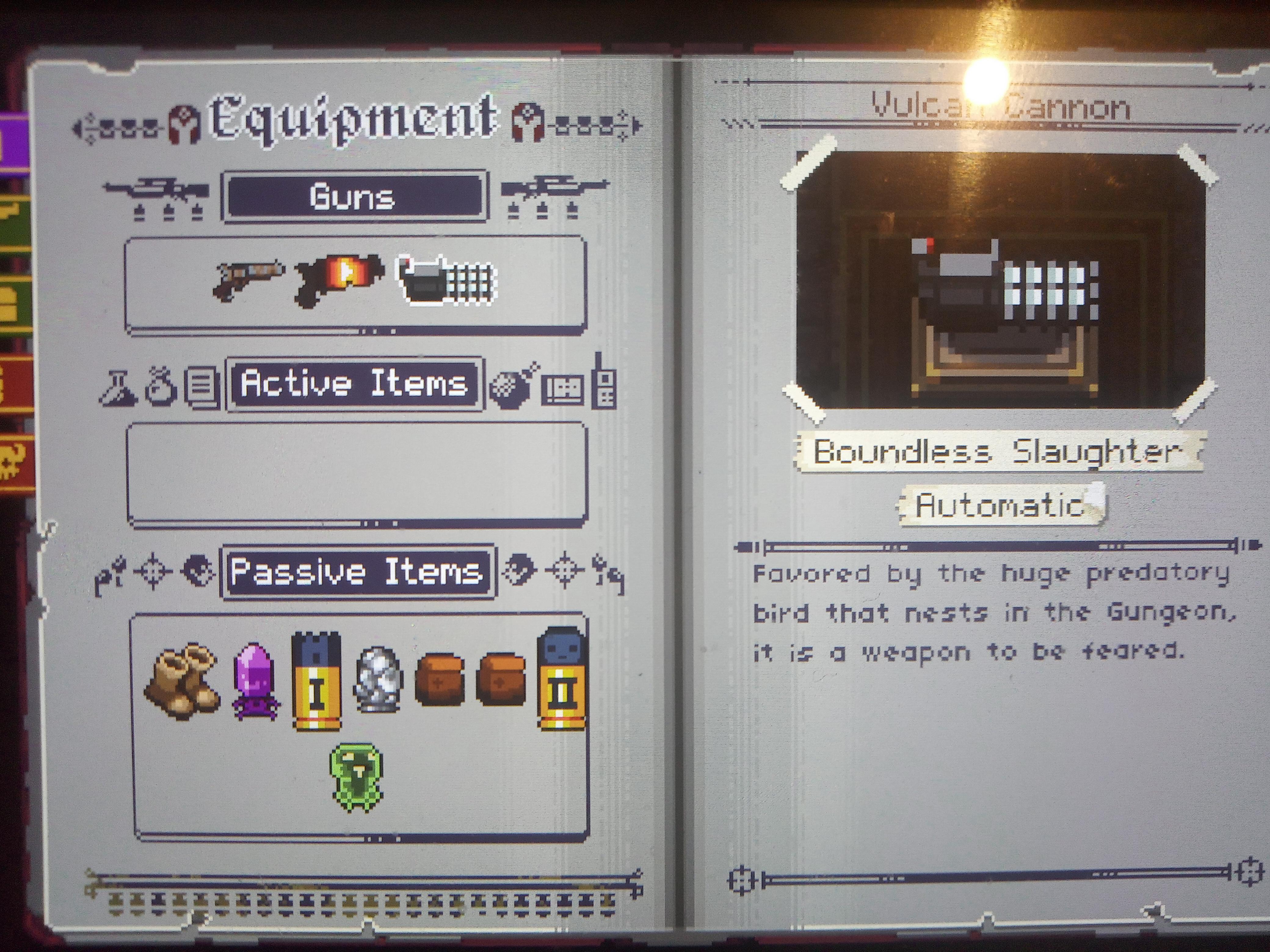 Vulcan cannon + platinum bullets + clone = infinite suffering r