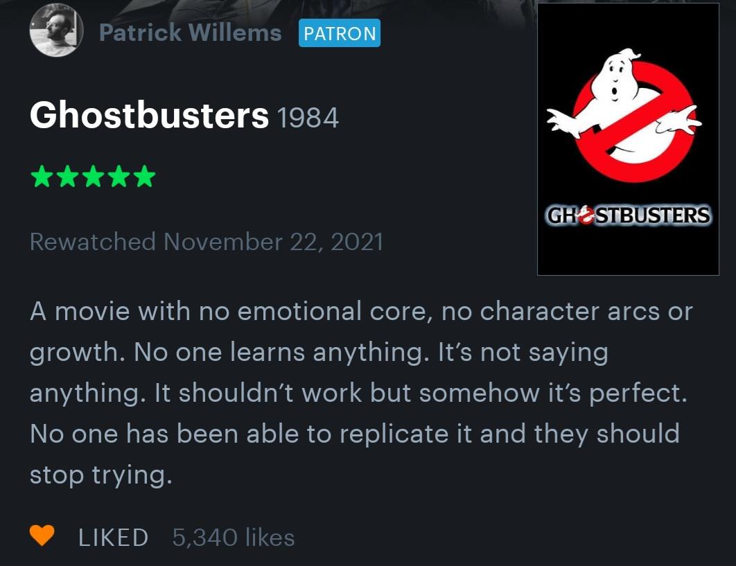 Best Letterboxd Review Ever r/Letterboxd
