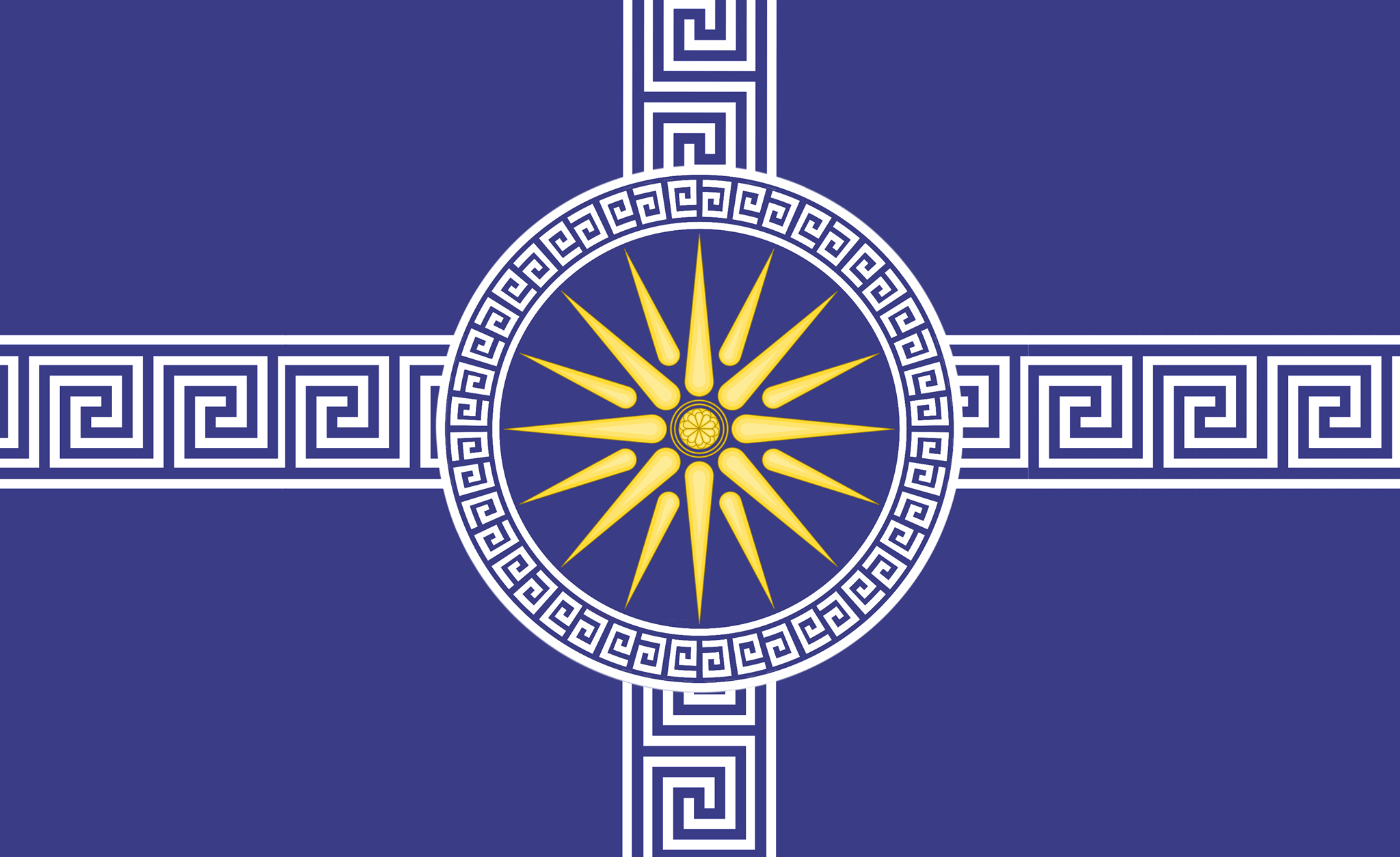 Cultural Exchange Gift from /r/iranian to Greece. Alternate flag of