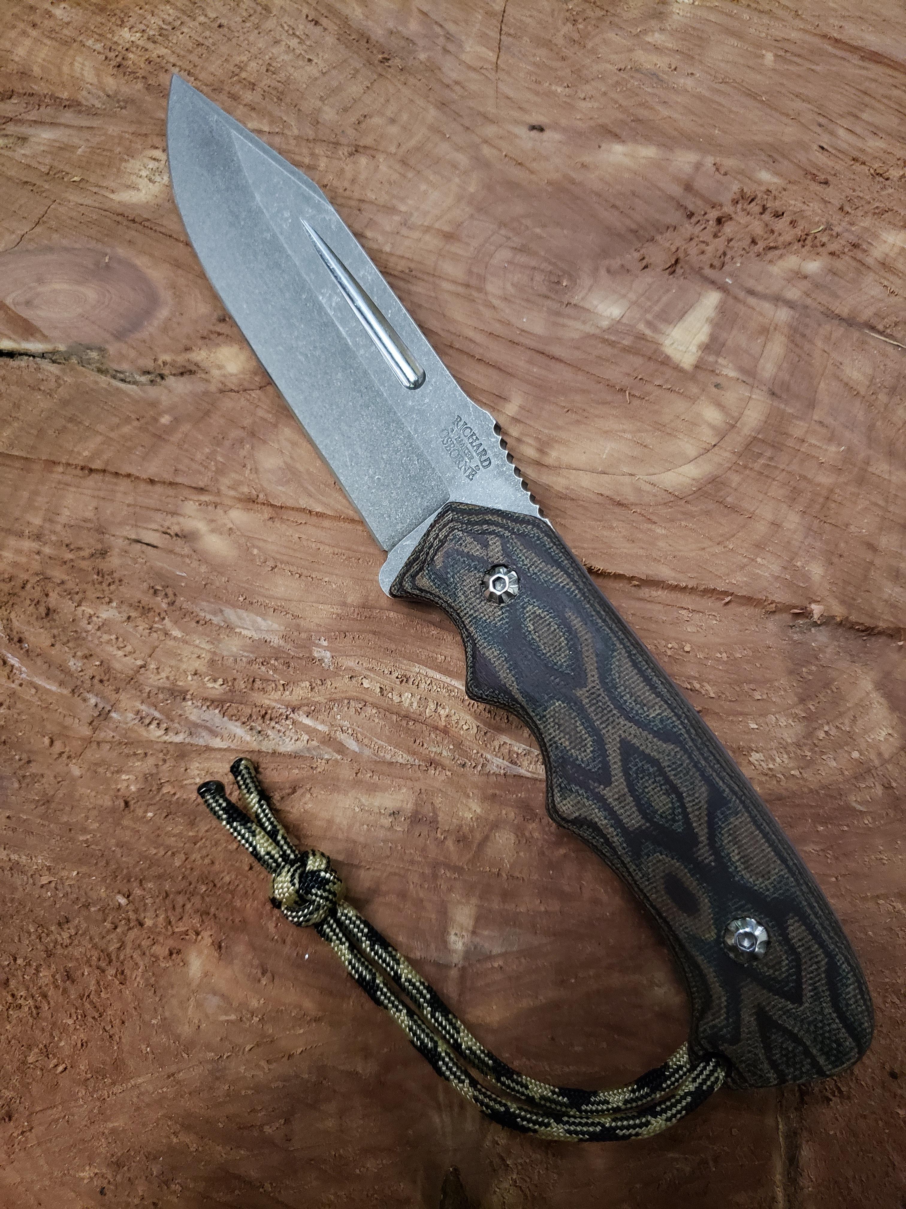 One of my favorite knives to make 5 inch blade AEBL stainless steel r/knives