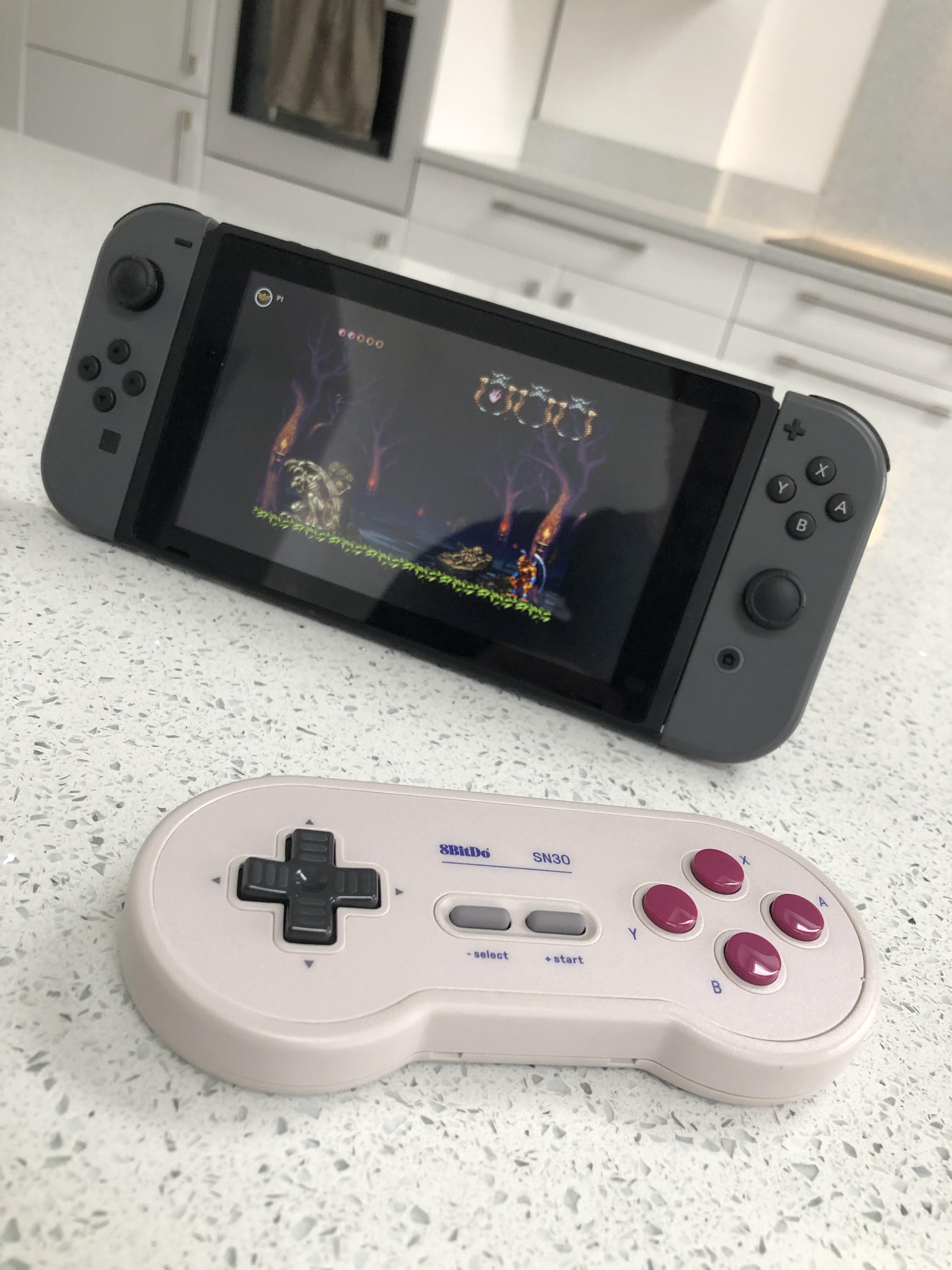 Just got an 8Bitdo SN30! How do access save states on the SNES Online