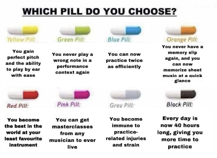 don’t know about you but that blue pill sounding kinda nice r
