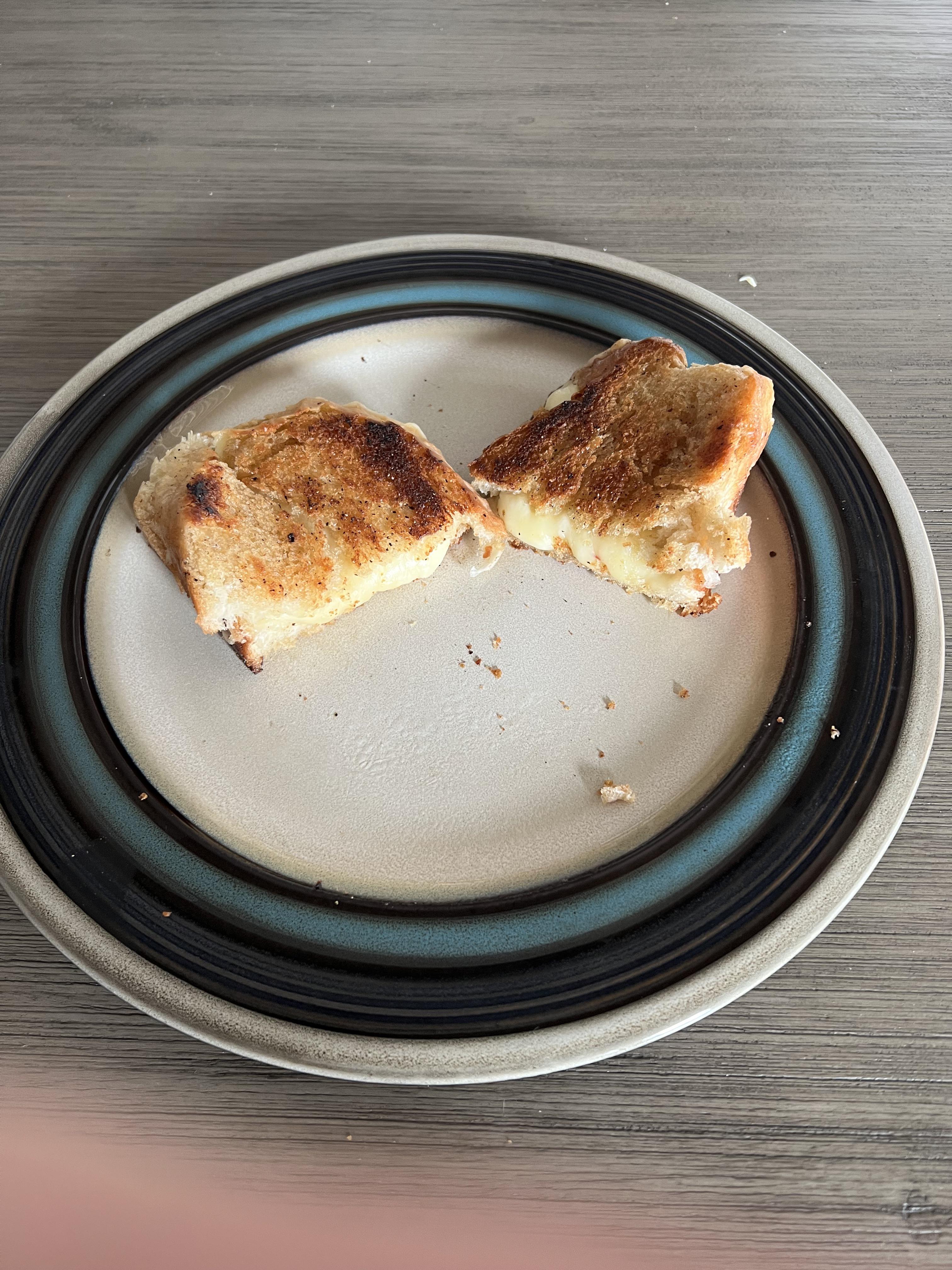 Pepper Jack grilled cheese sandwich with homemade sourdough bread. r/Sandwiches