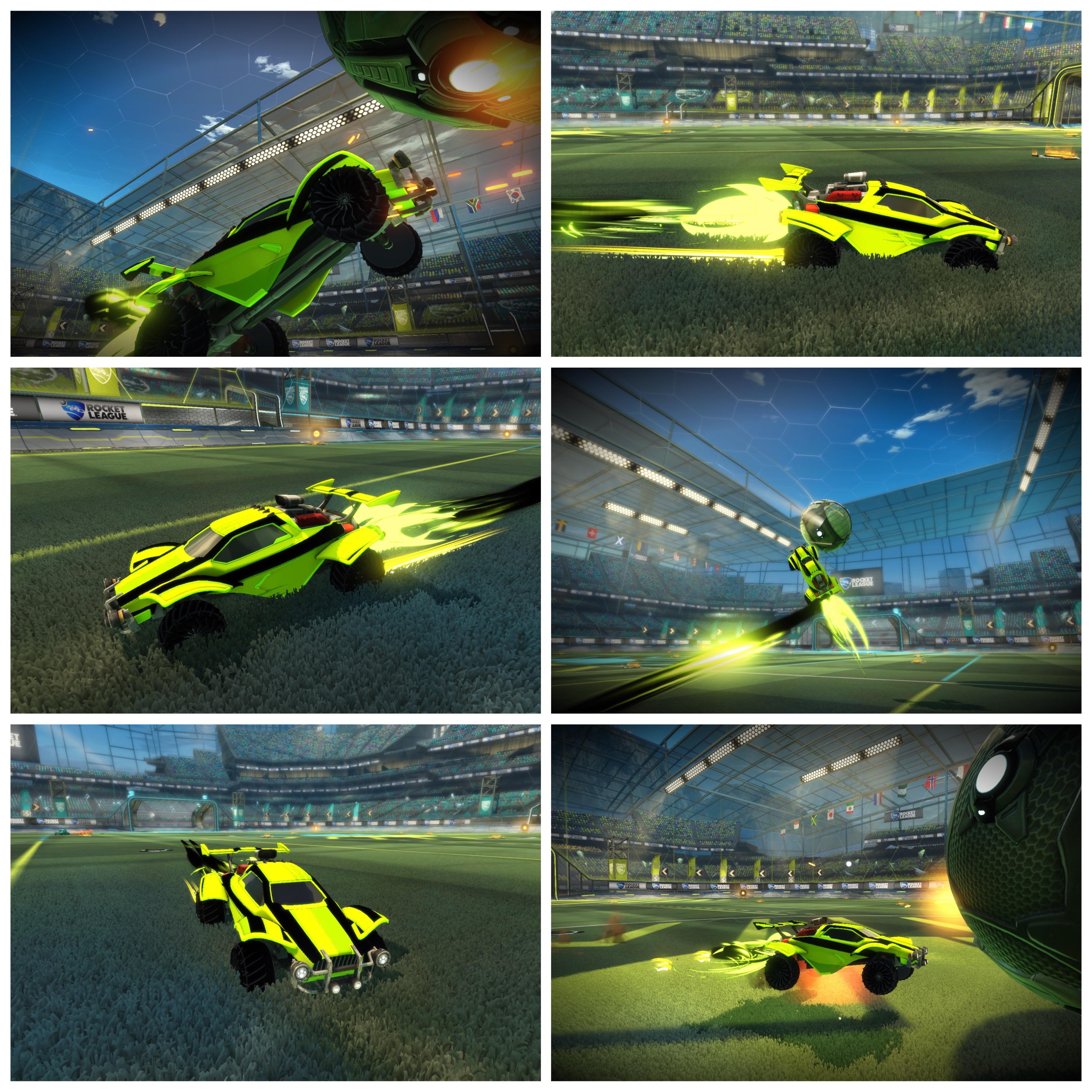 My Favorite Lime Octane Setup 🤩🤩🥰 r/RLFashionAdvice