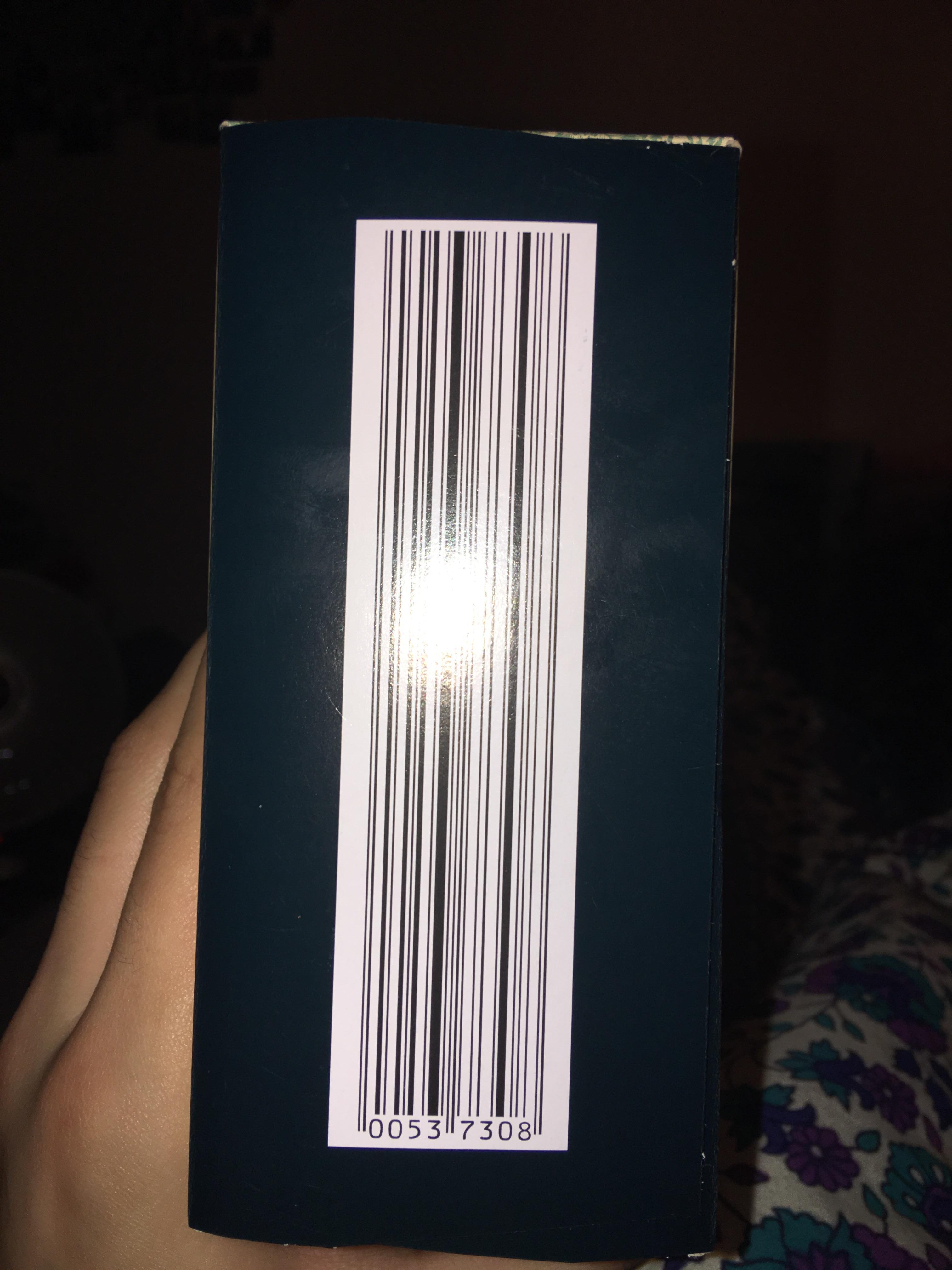 The longest barcode I’ve seen : r/BarcodePorn