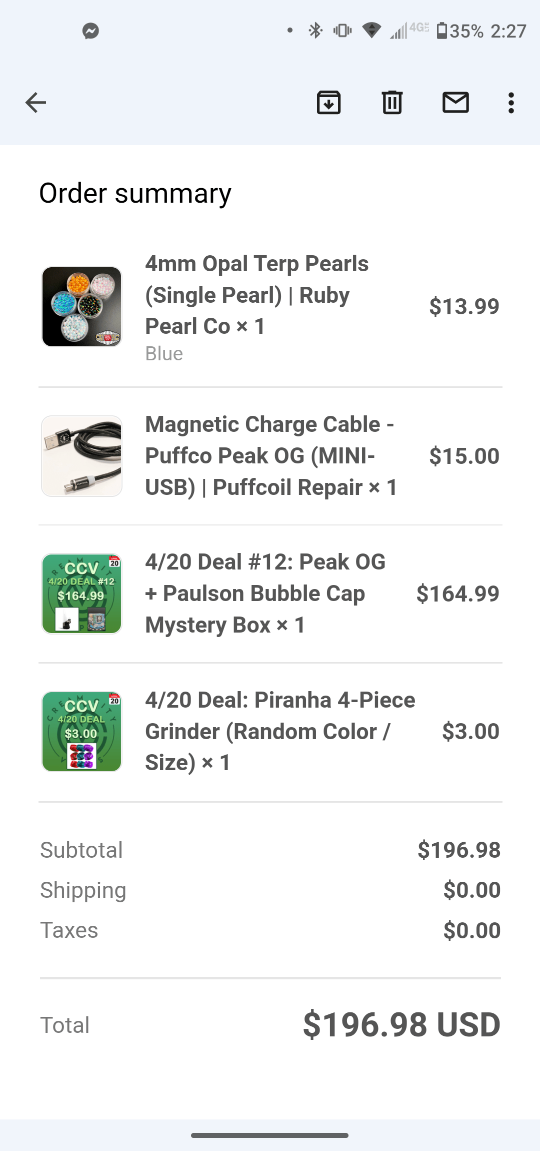 for those that haven't seen, cream city vapes is throwing great 4/20