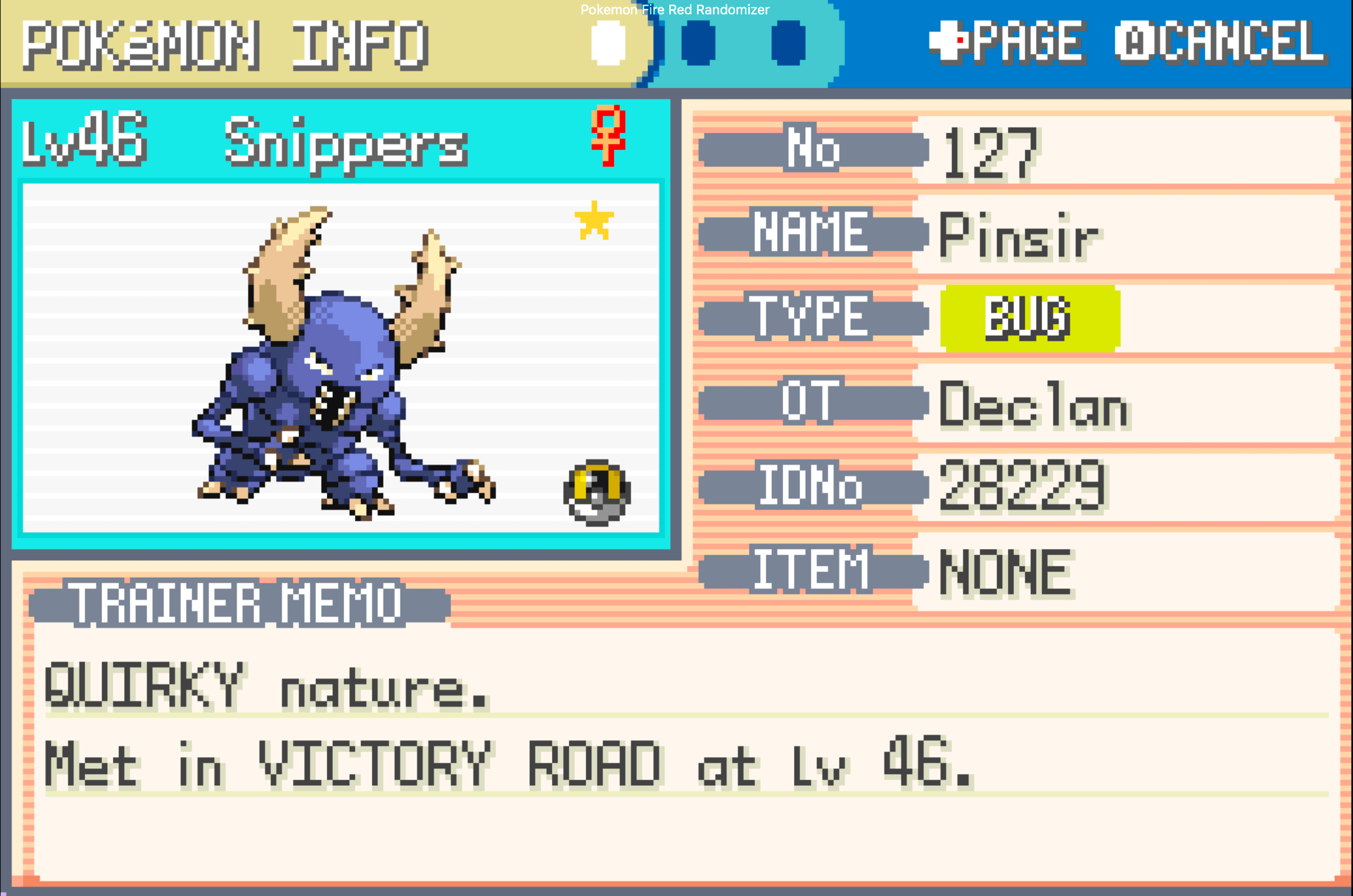 [Gen 3] Full odds Shiny during Fire Red Randomizer, Jesus christ r/ShinyPokemon
