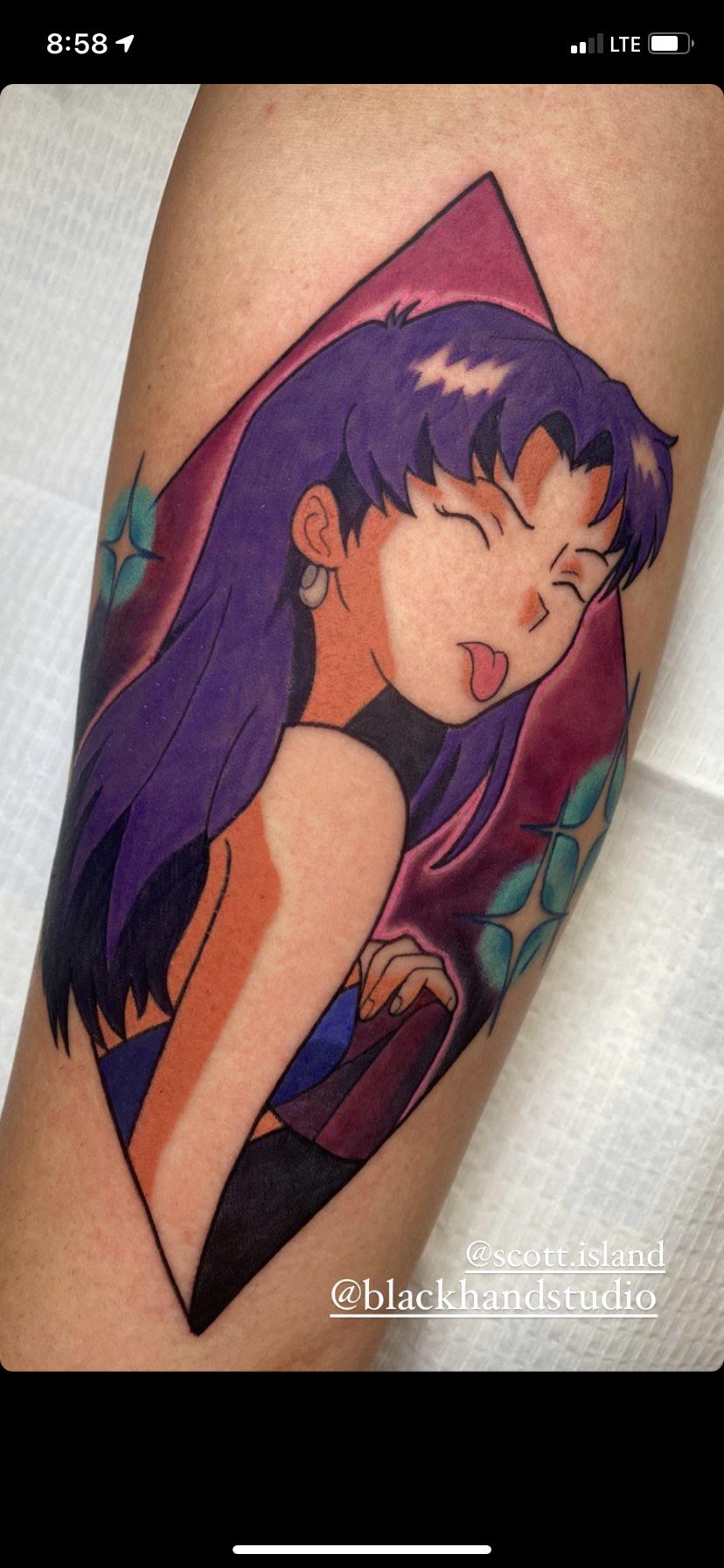 got misato tatted!! NeonGenesisEvangelion
