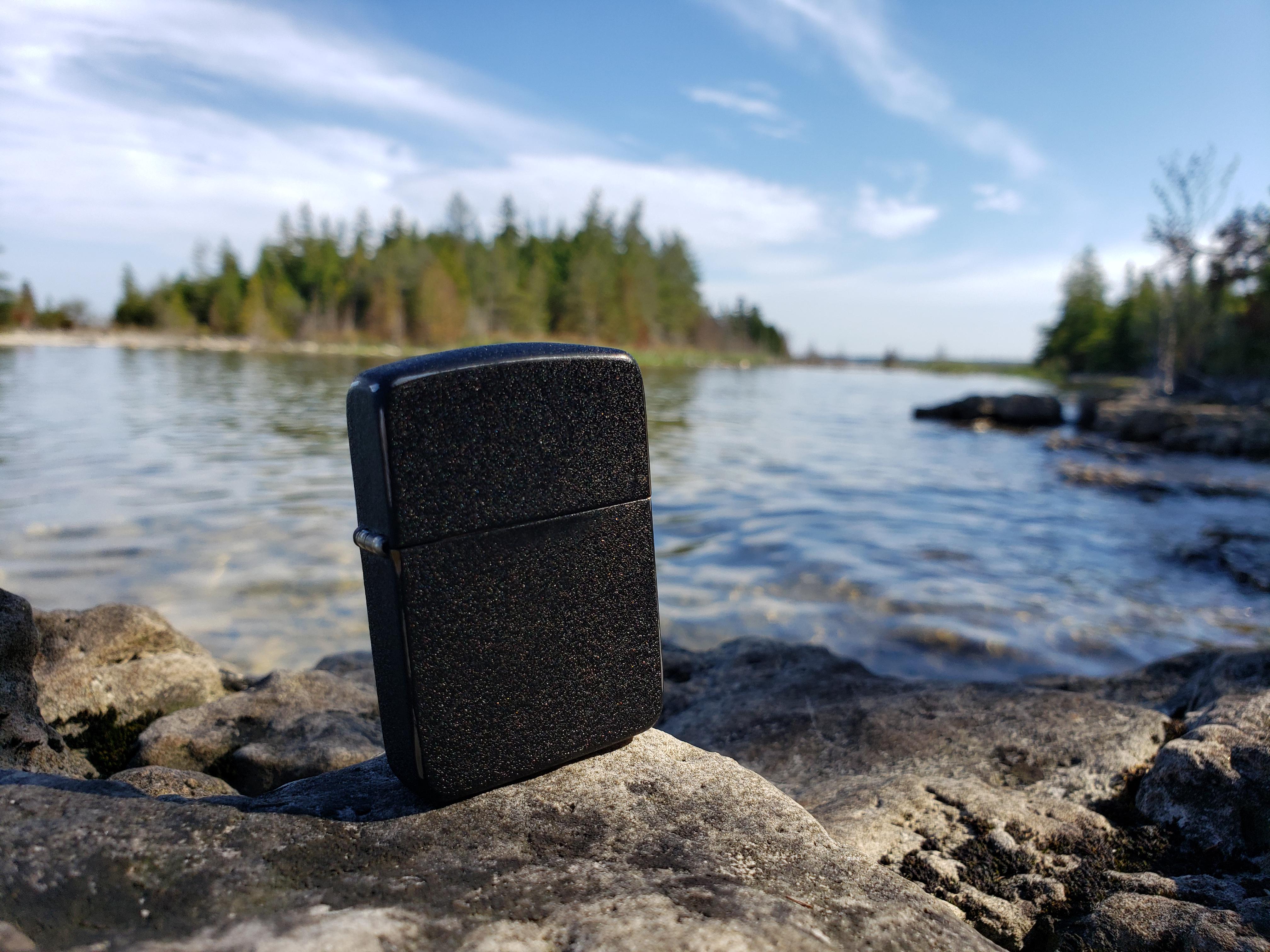 Vote '41 Black Crackle r/Zippo