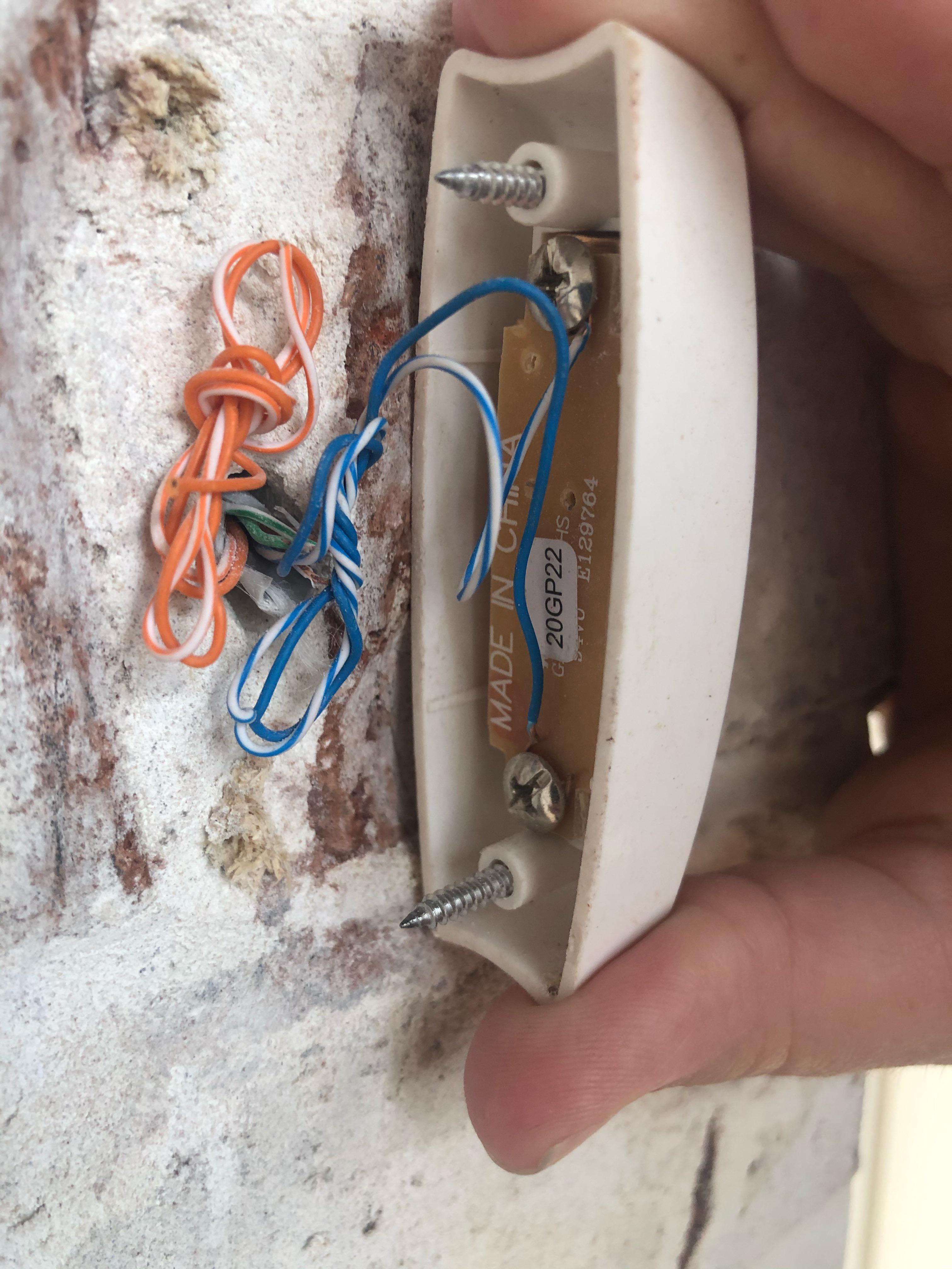 Ring Doorbell that works with this? It’s basically an wire