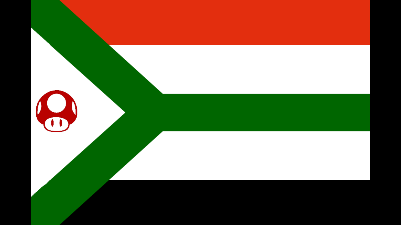 Mushroom Kingdom Flag r/vexillology