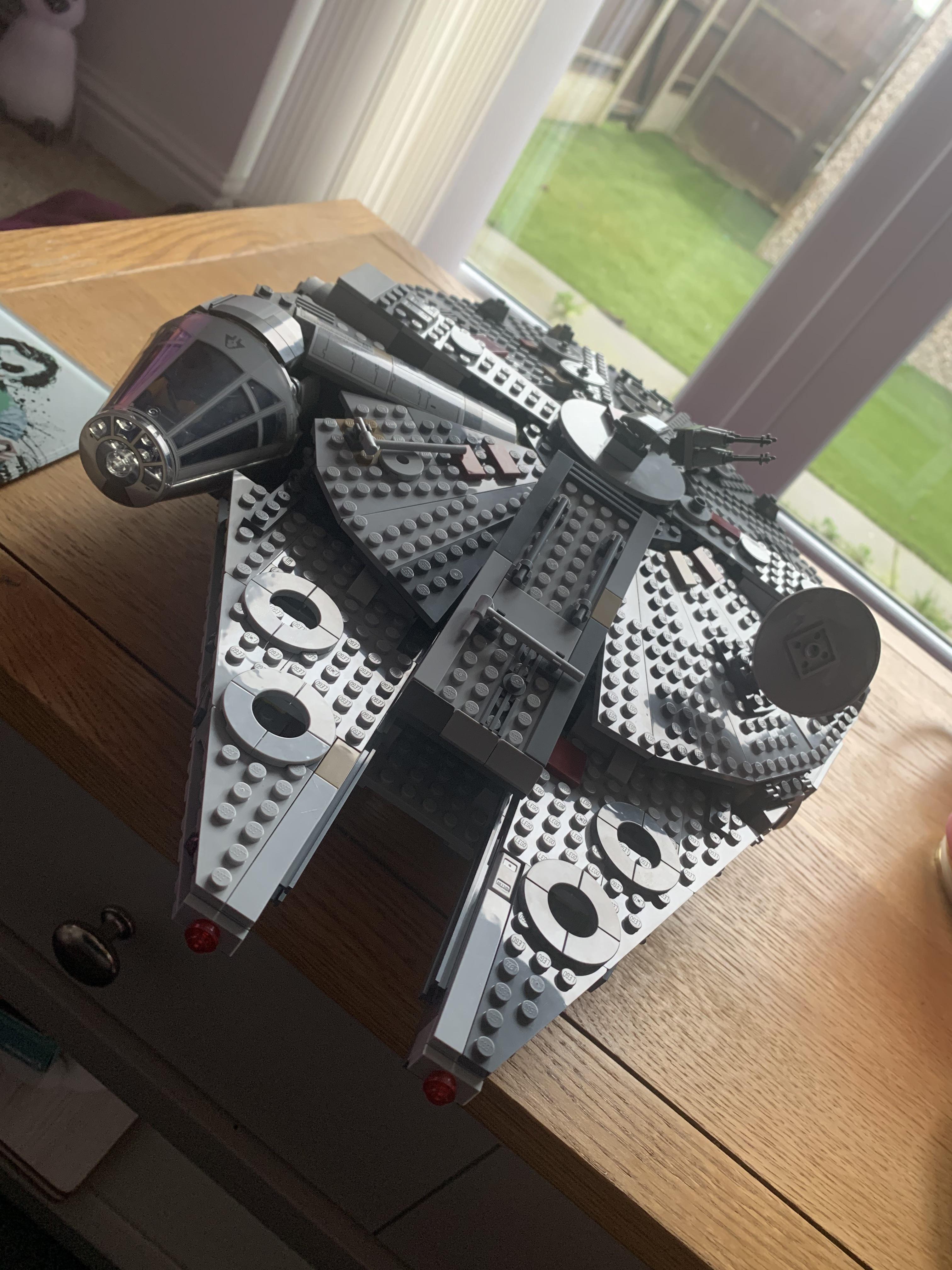 Completed my first Lego Star Wars ship! Loved doing this, so much fun