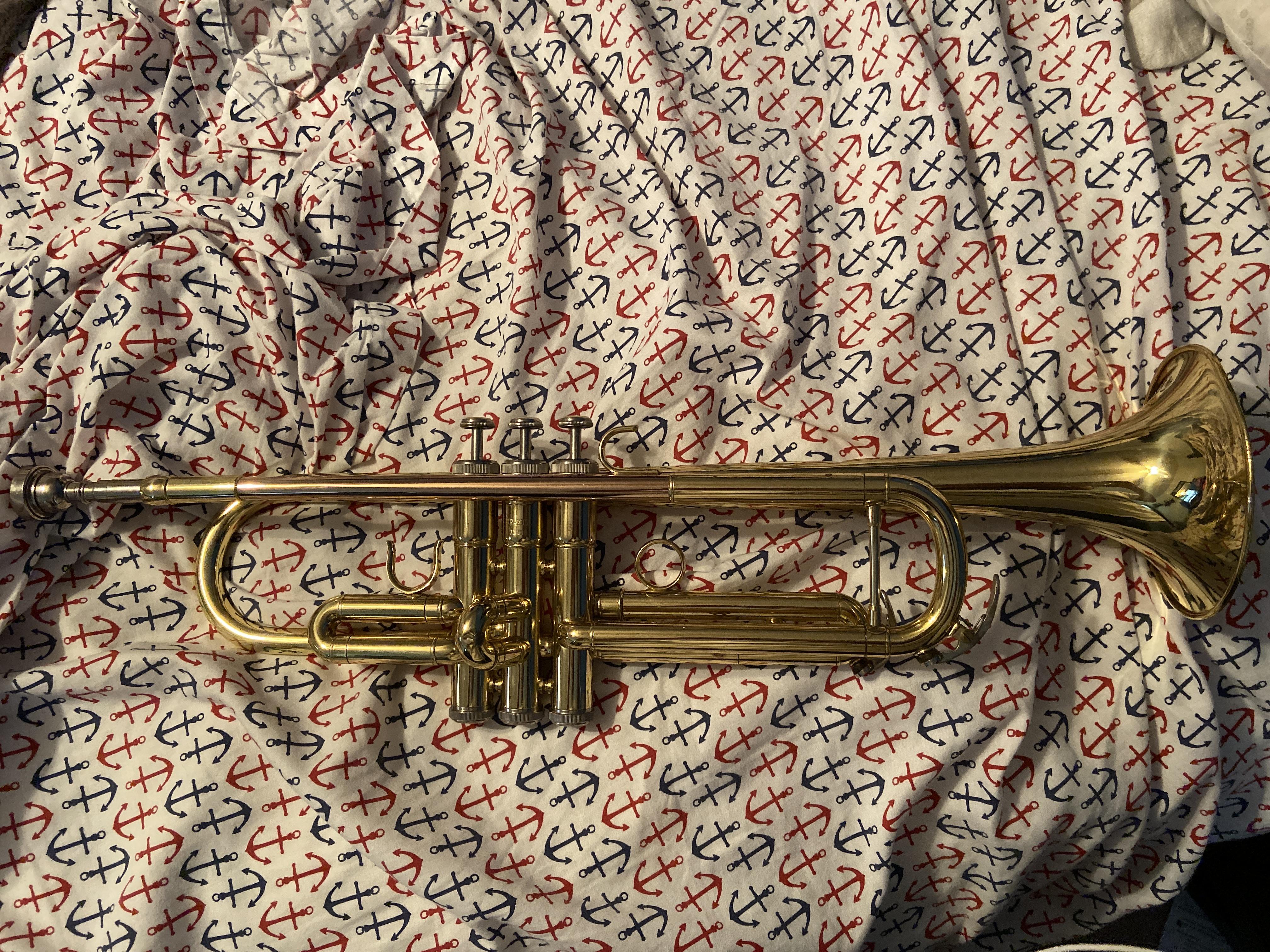 Just got my first trumpet for free from a friend, does anyone know what
