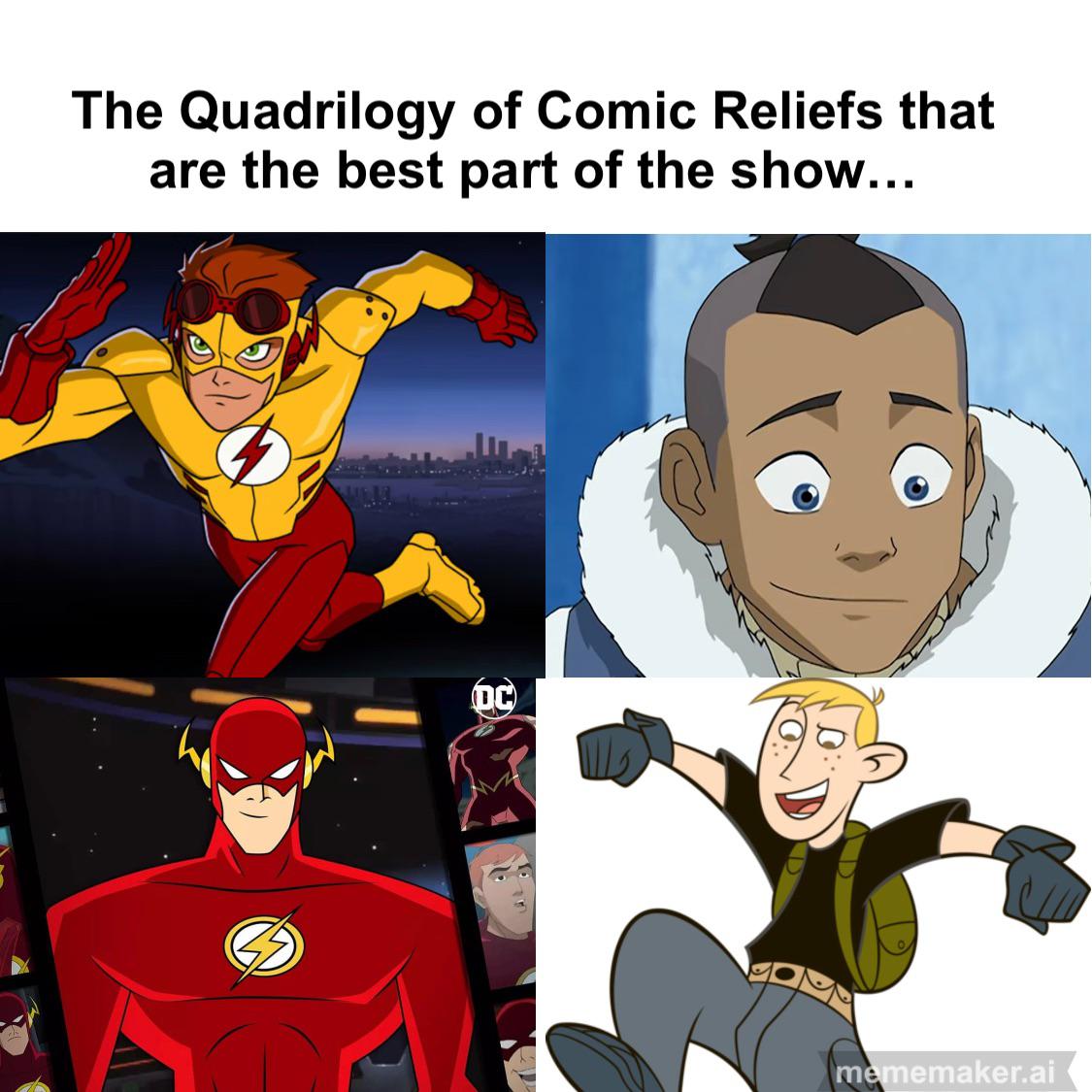 The best comic relief characters. r/DCAU