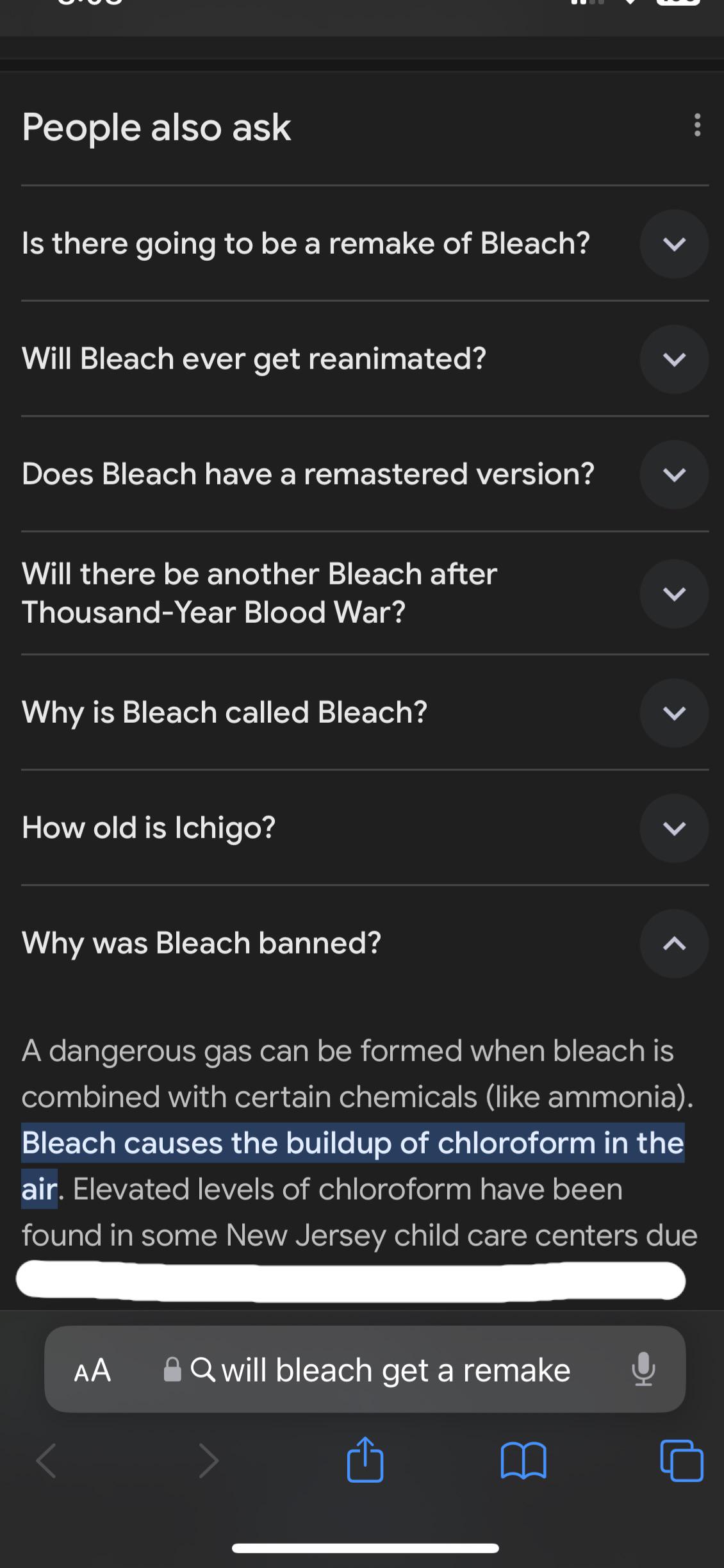 Is bleach dangerous?? r/bleach