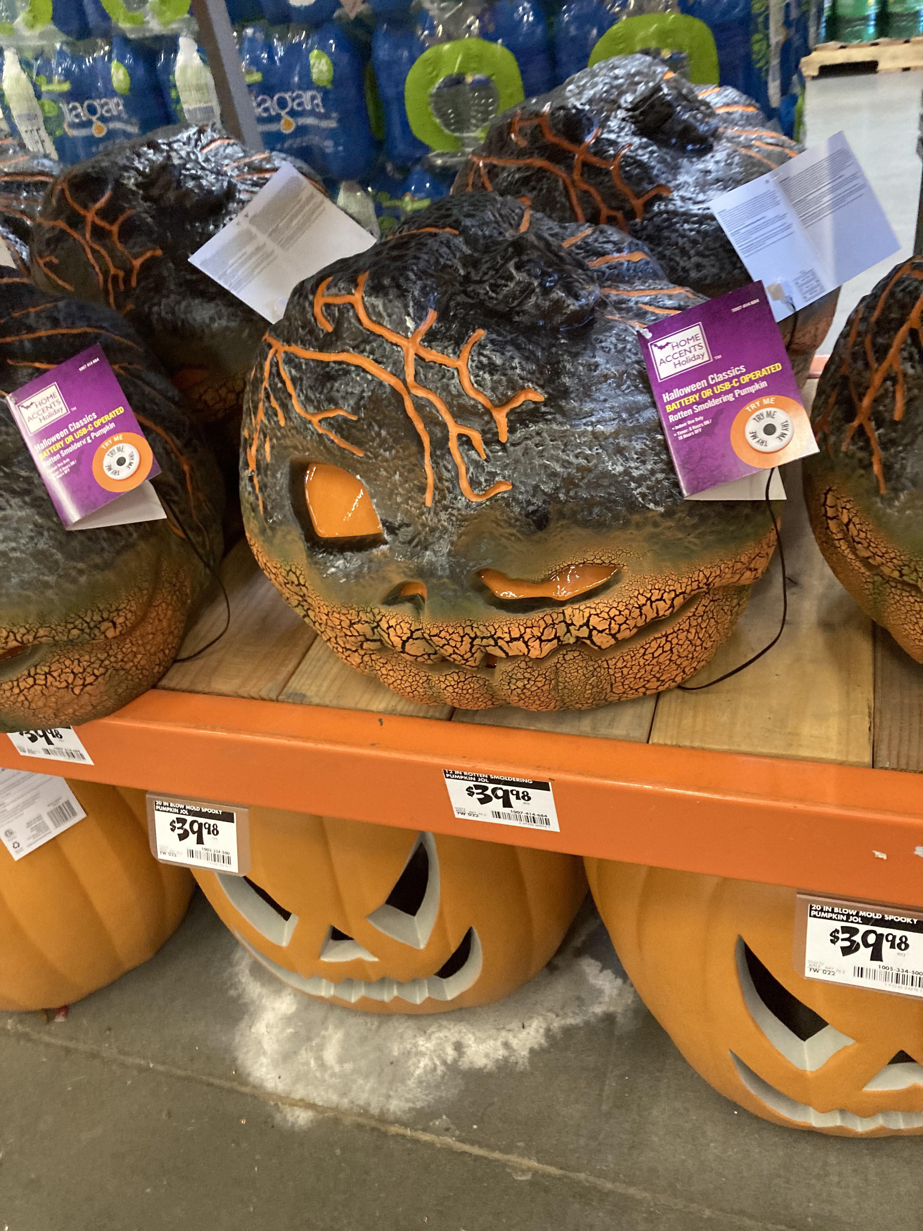 What do you guys think of the smoldering pumpkin from Home Depot? r