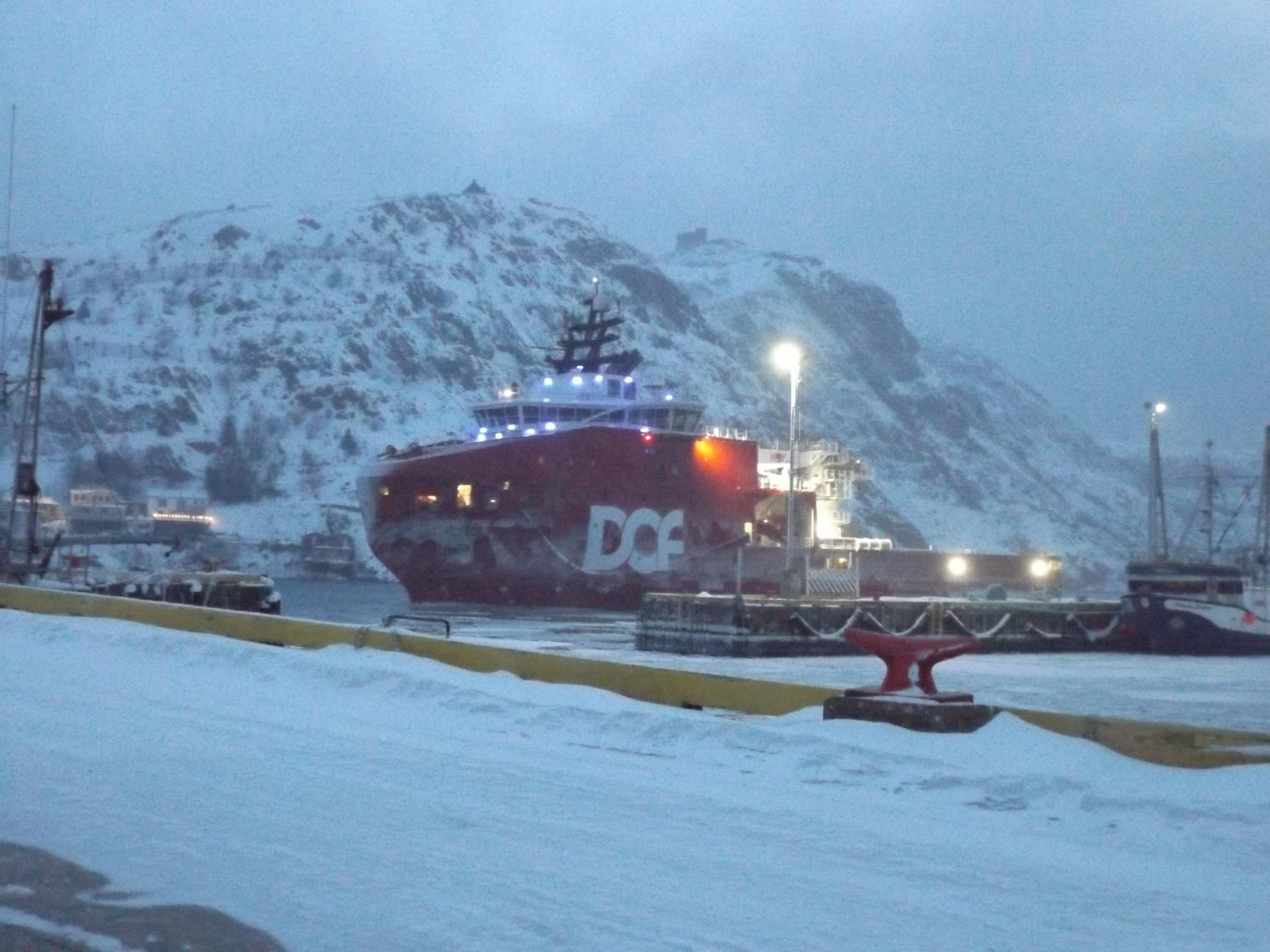 Skandi Vinland in St.John's, Newfoundland r/Ships
