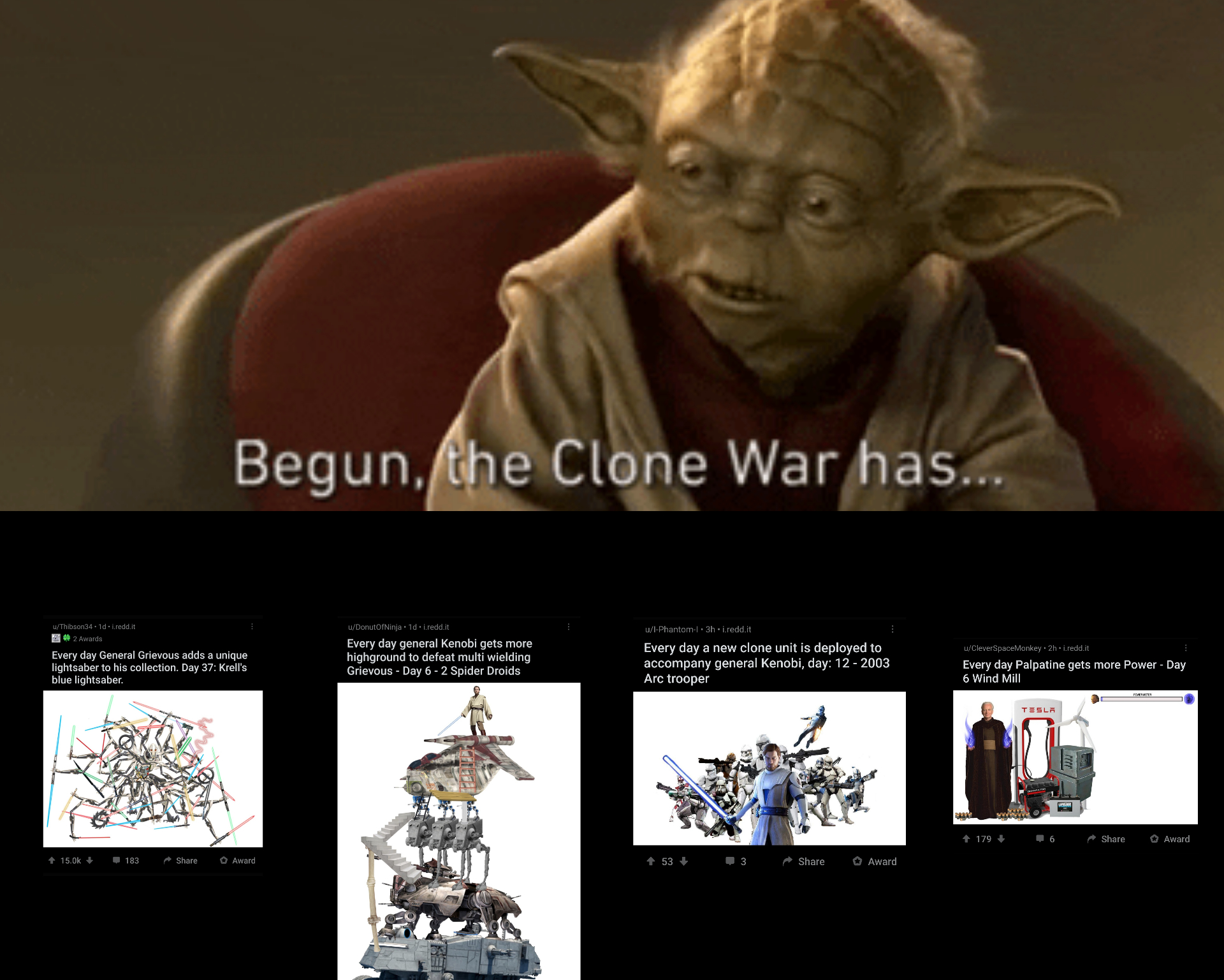 Begun, the Clone War has... r/PrequelMemes