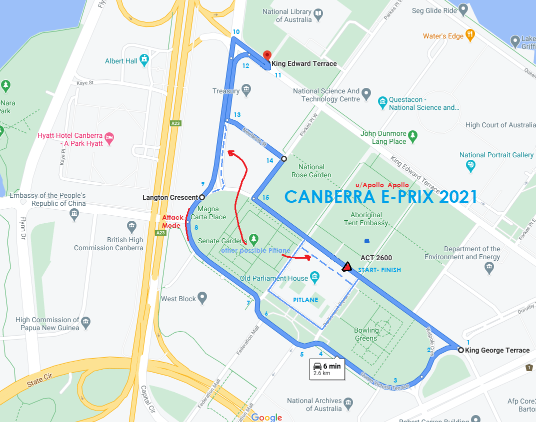 My Canberra EPrix concept using parts of the old V8 supercars Canberra