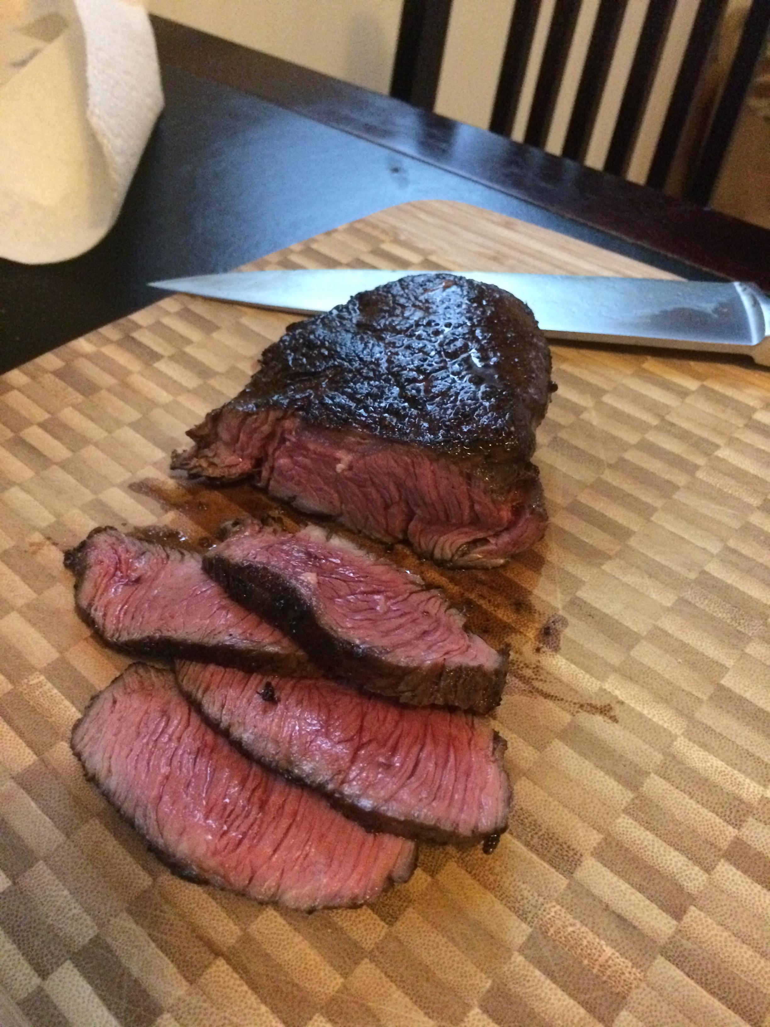 Top Sirloin (Sousvide; cast iron sear.) r/steak