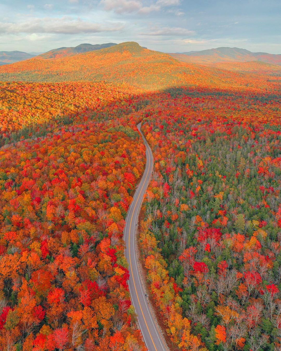 🔥 Fall colors in New Hampshire r/beautifultrees