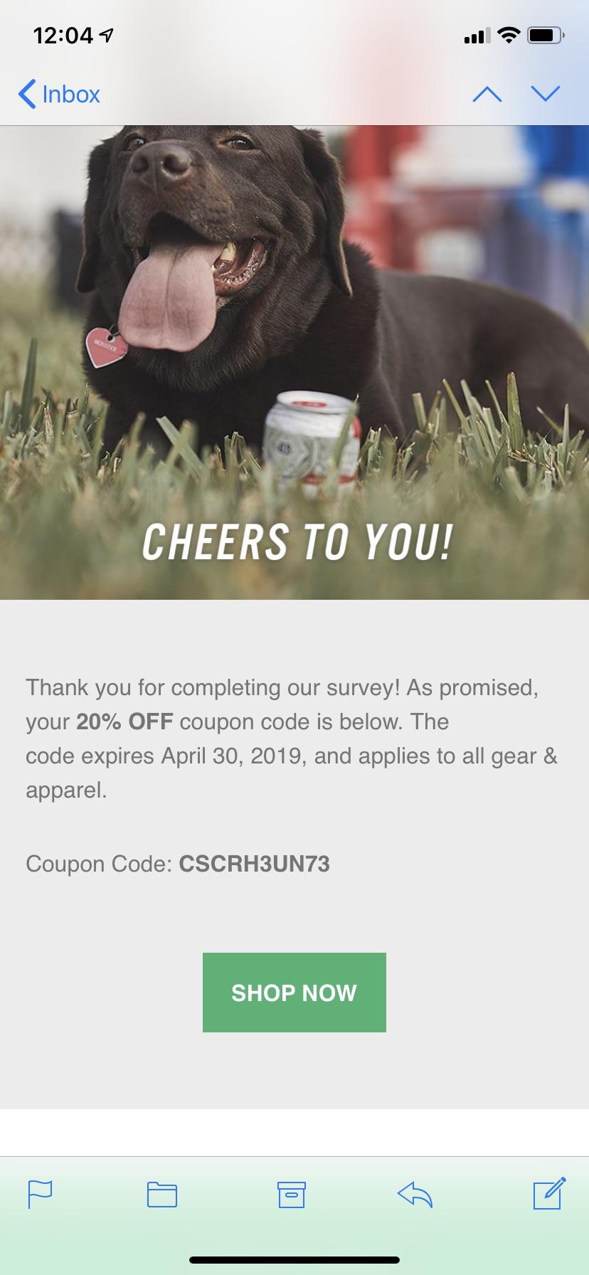 Survey Promo Code r/Goruck