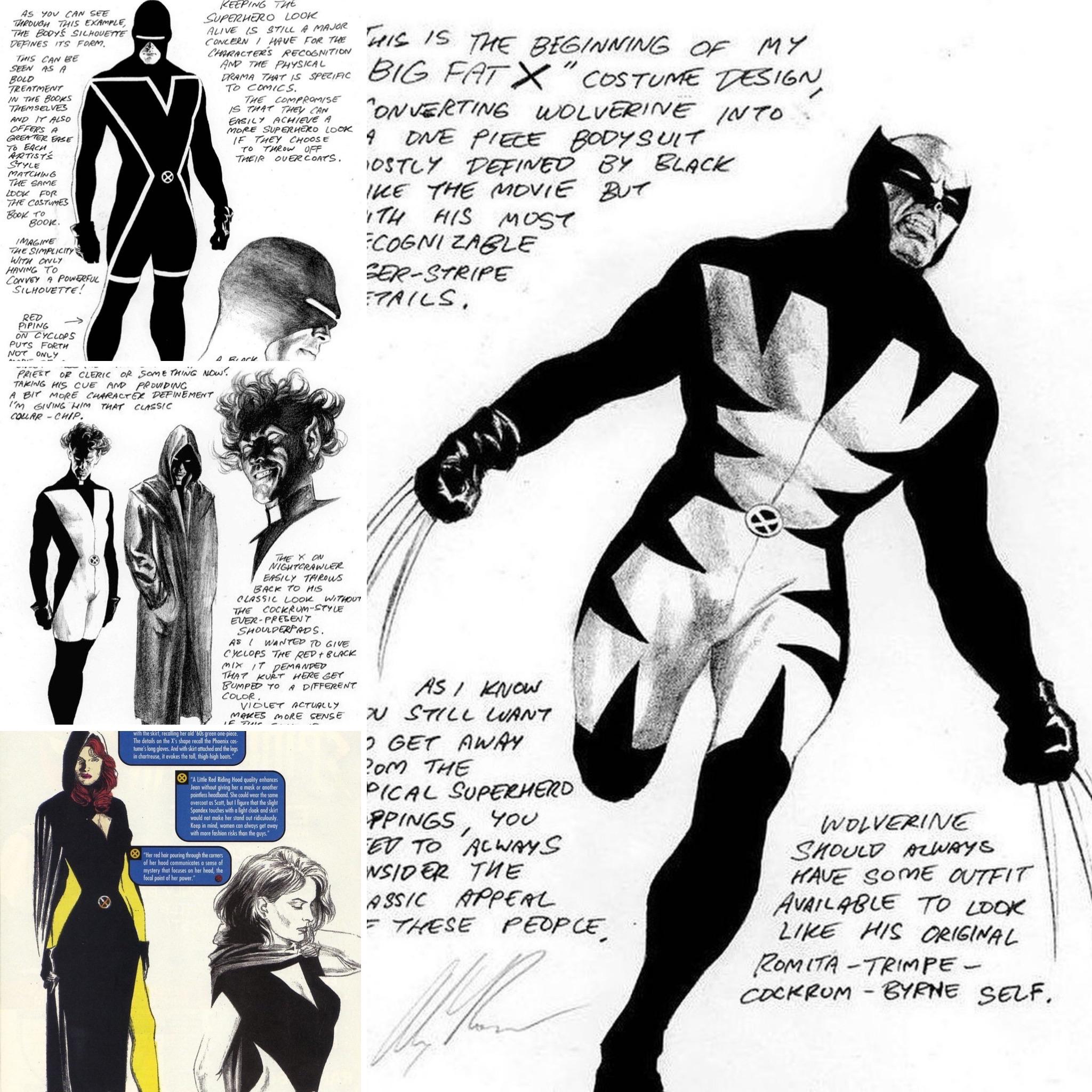 I’m loving these XMen designs by Alex Ross