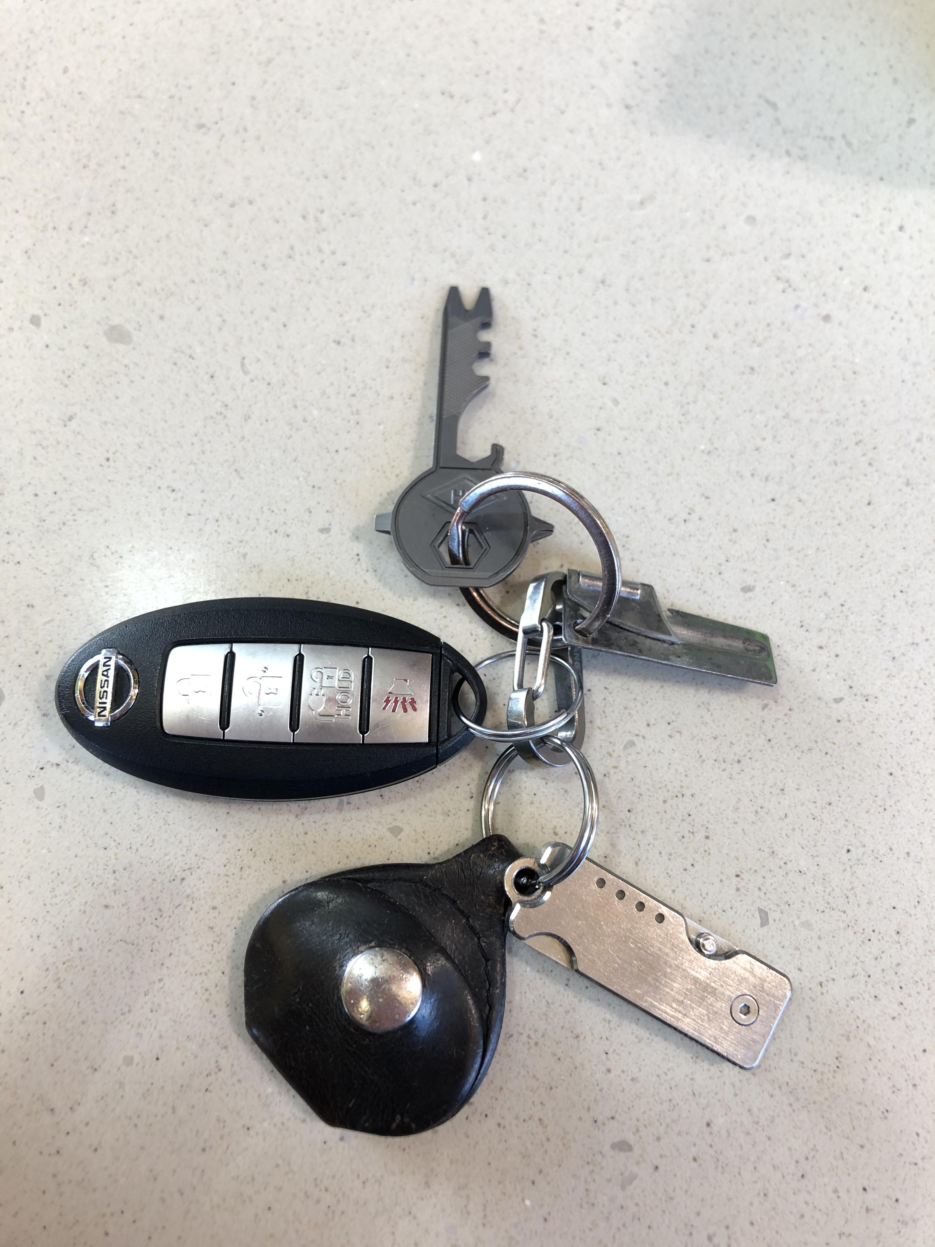 Pocket Knife, P39 can opener, Pick Pocket, GH Key Multi Tool. Prepped