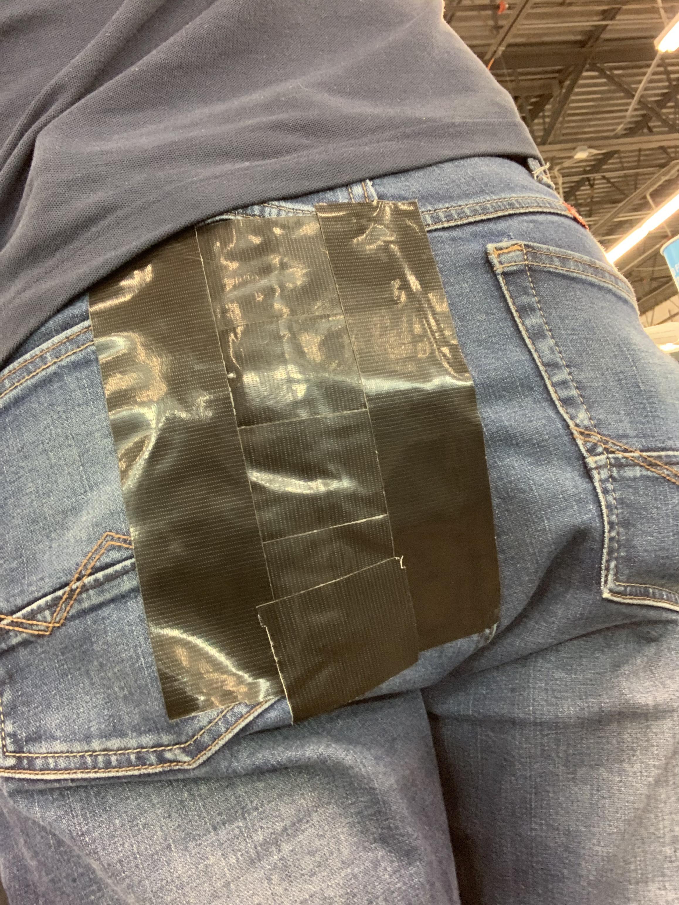 Ripped my pants half way though a work day, there isn’t a thing in the
