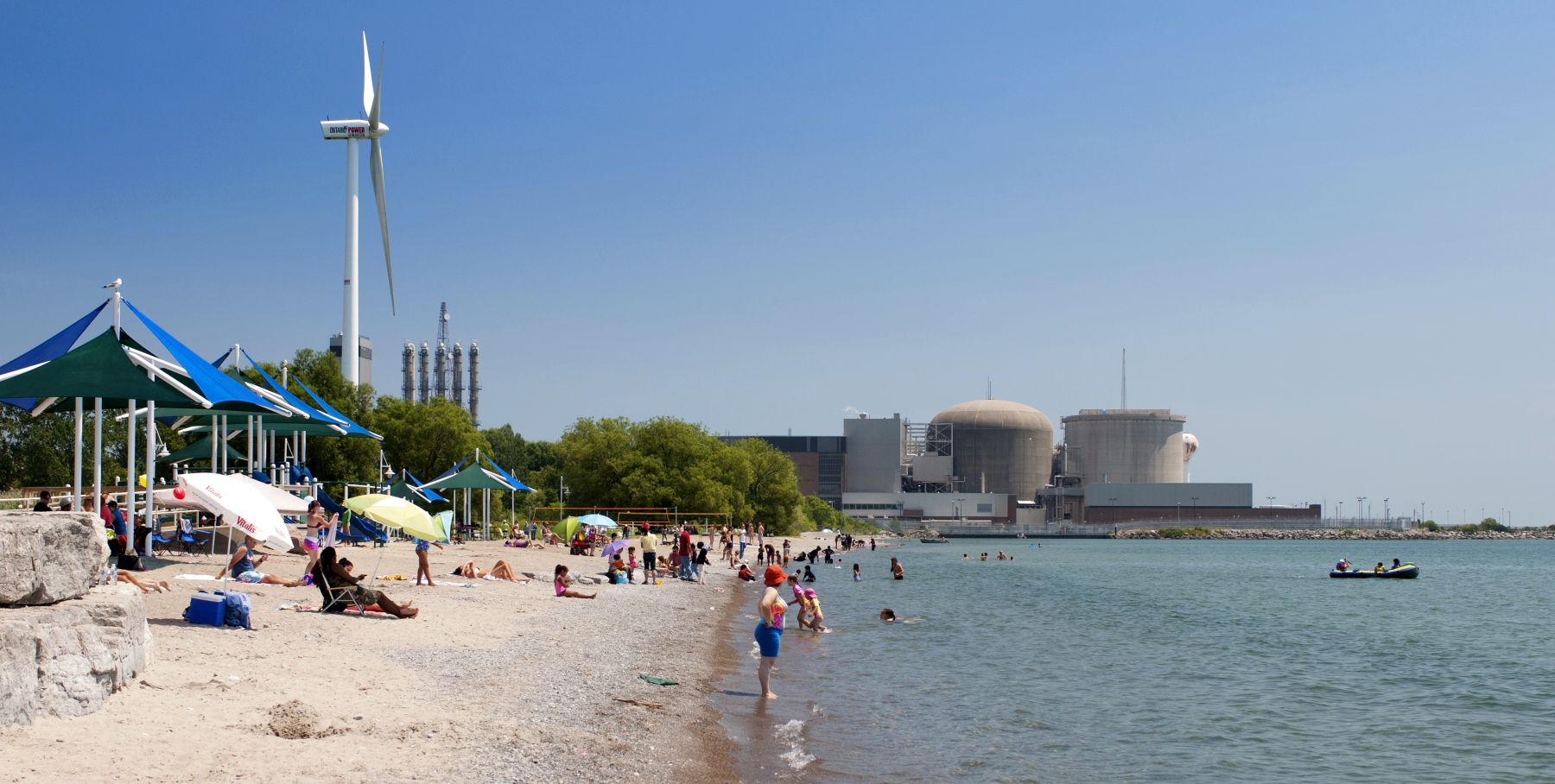 Pickering Nuclear Generating Station in Ontario, Canada nuclear
