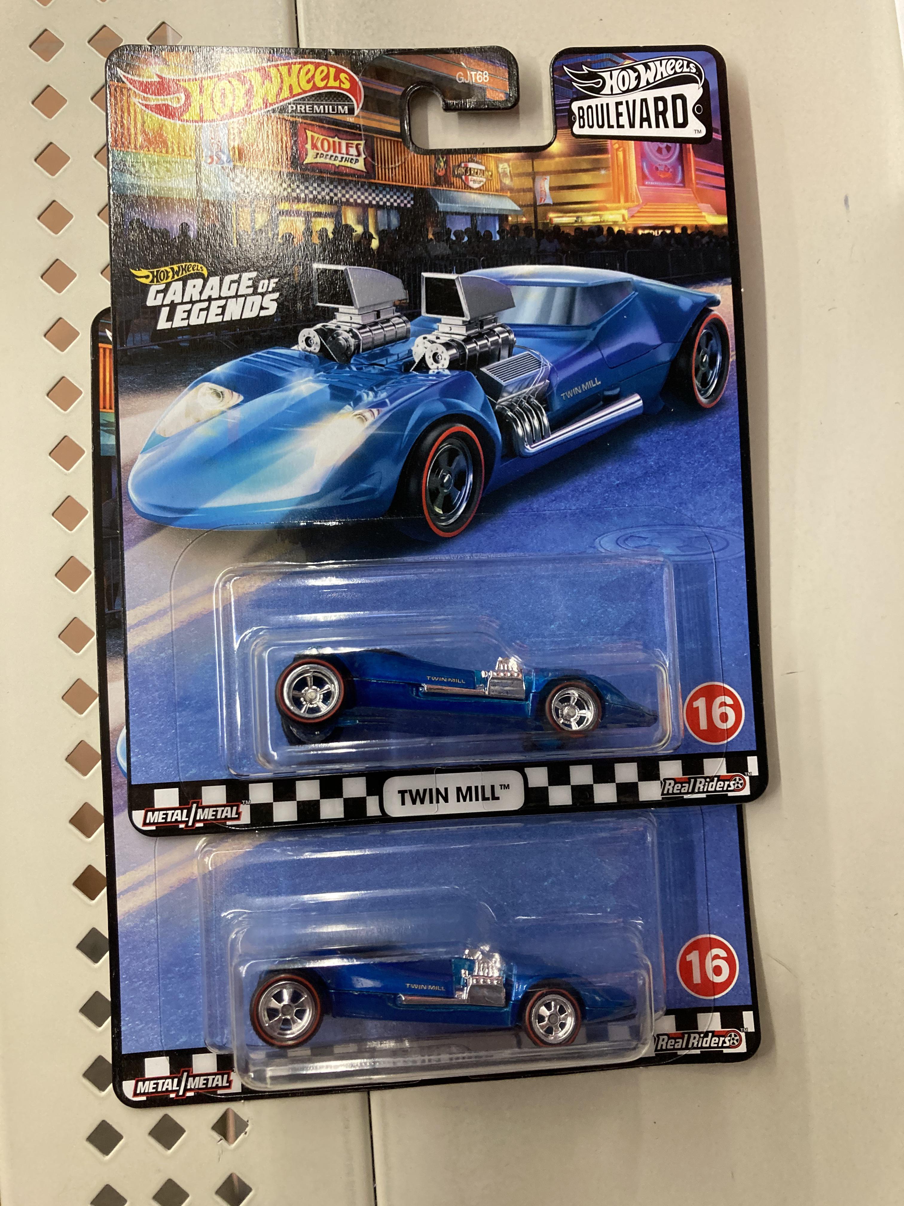Just found both wheel variations for the boulevard twin mill at Walmart
