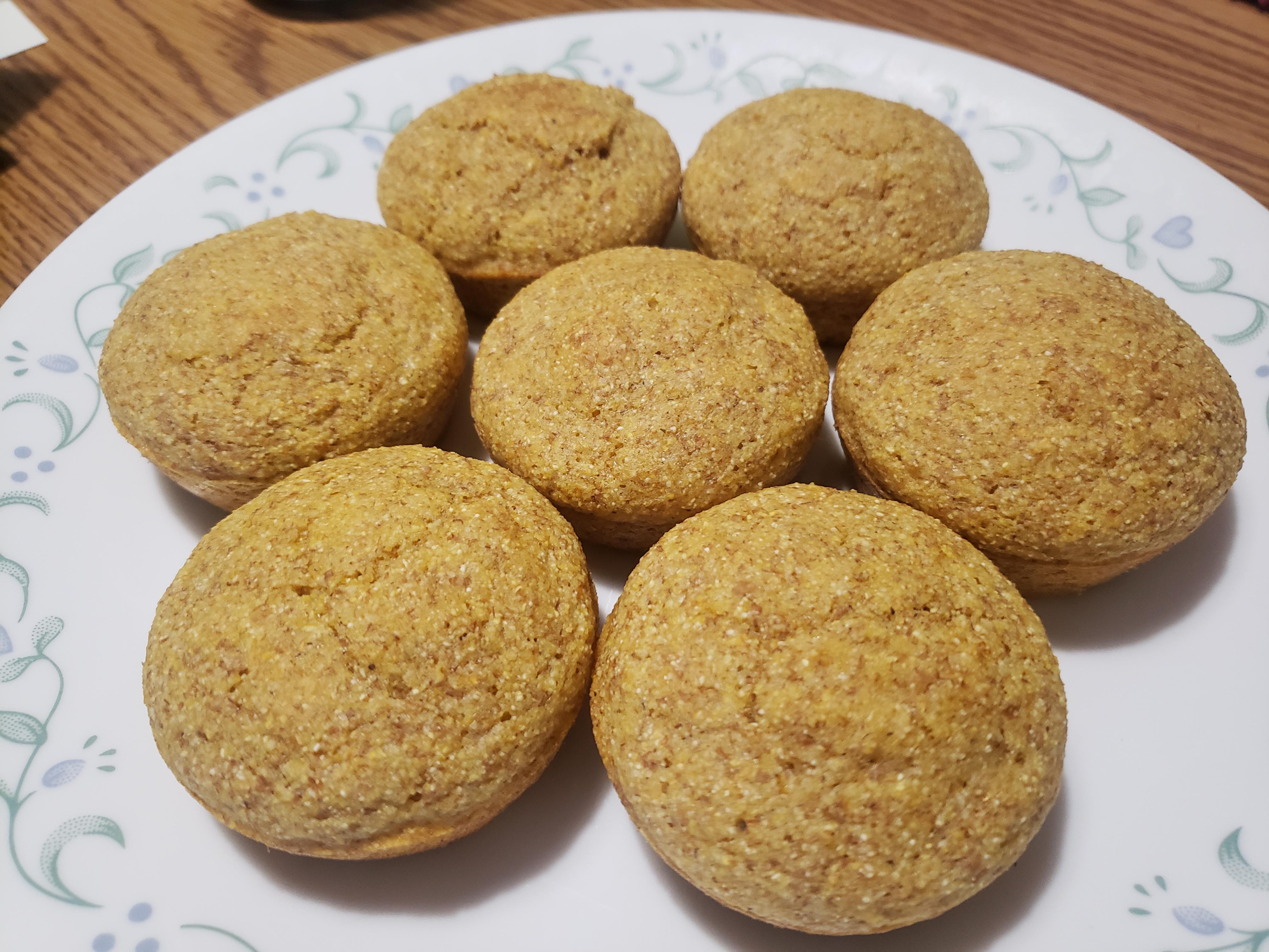 Whole wheat cornbread muffins r/HealthyFood