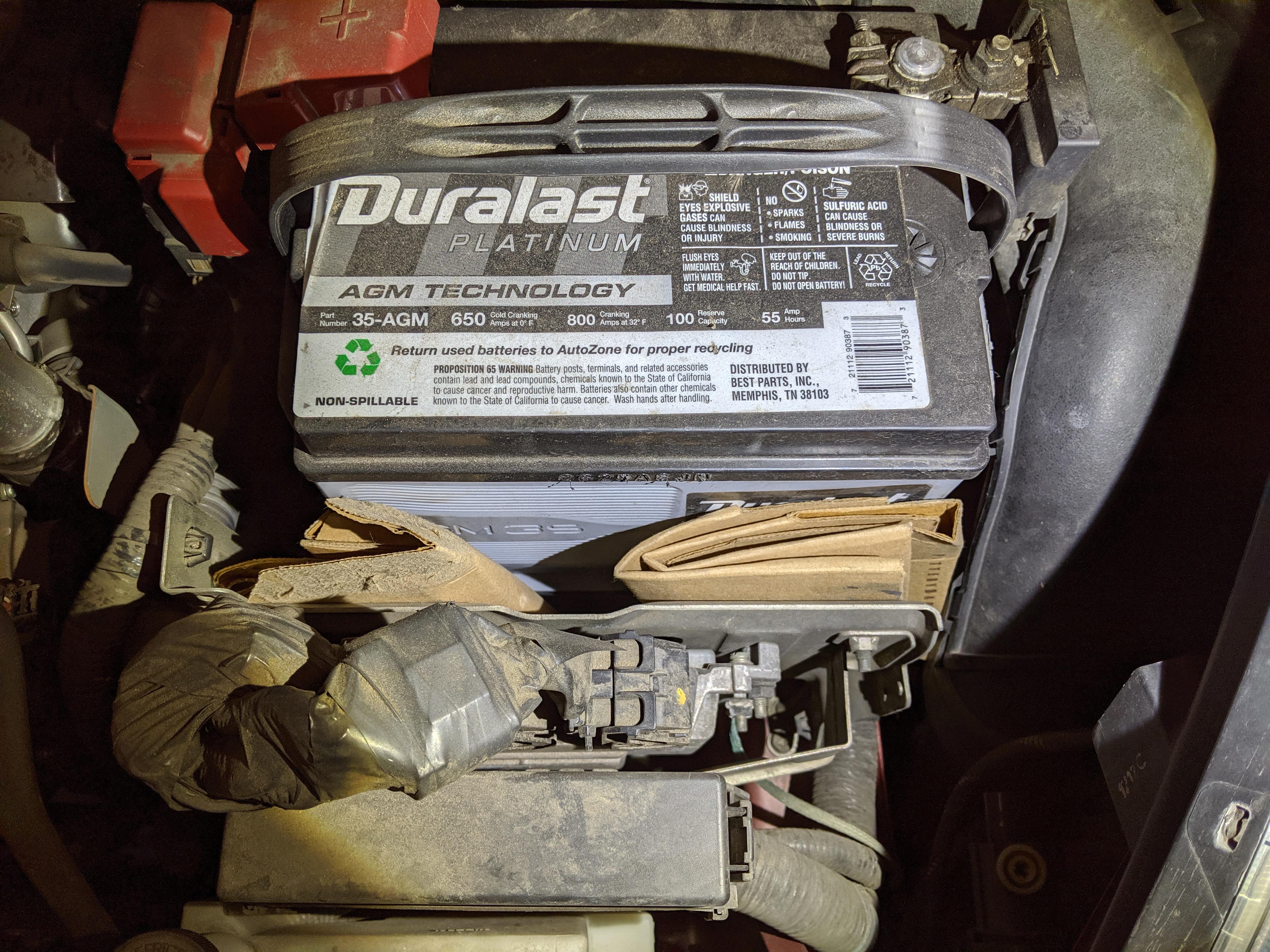 Apparently a battery tie down for a Nissan Juke can't be replace so you