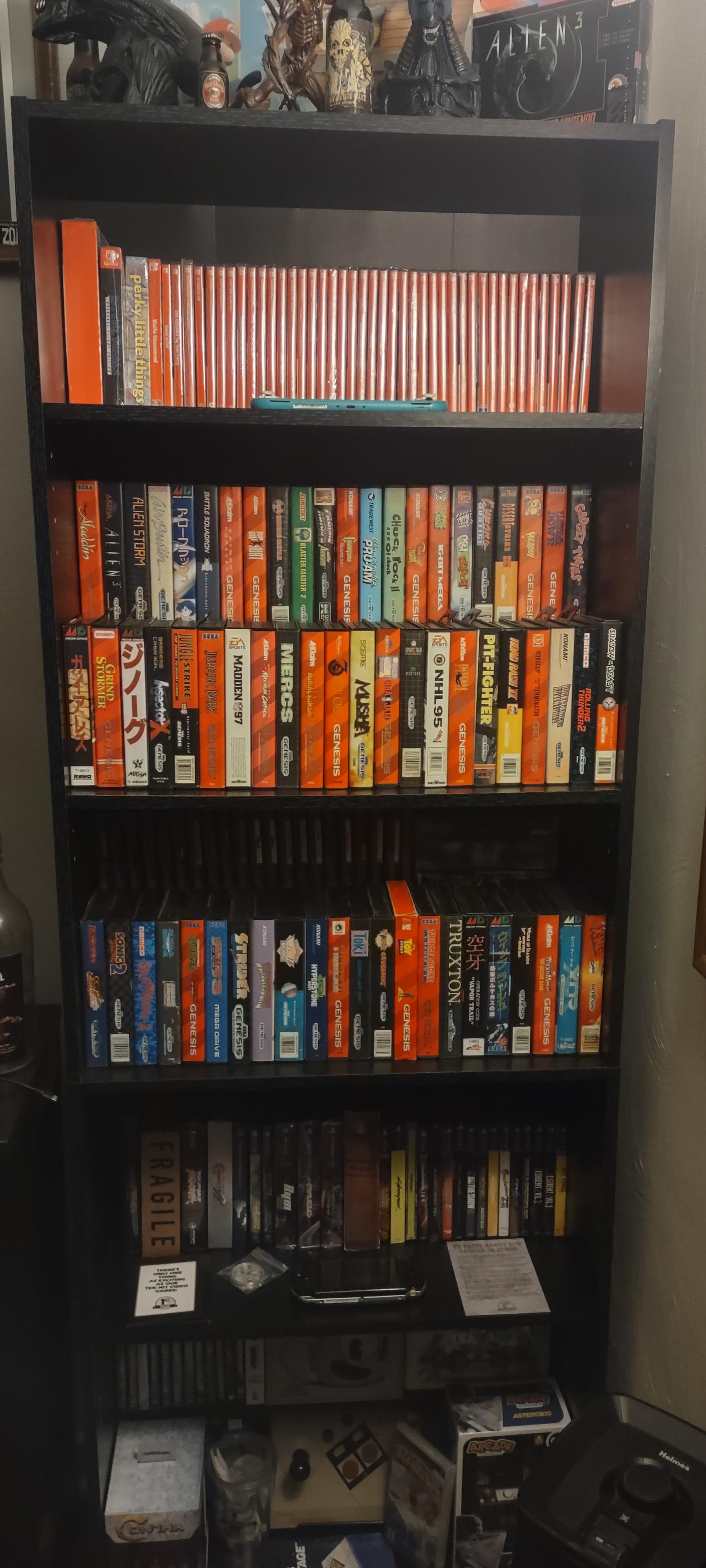 My Genesis library r/SEGAGENESIS