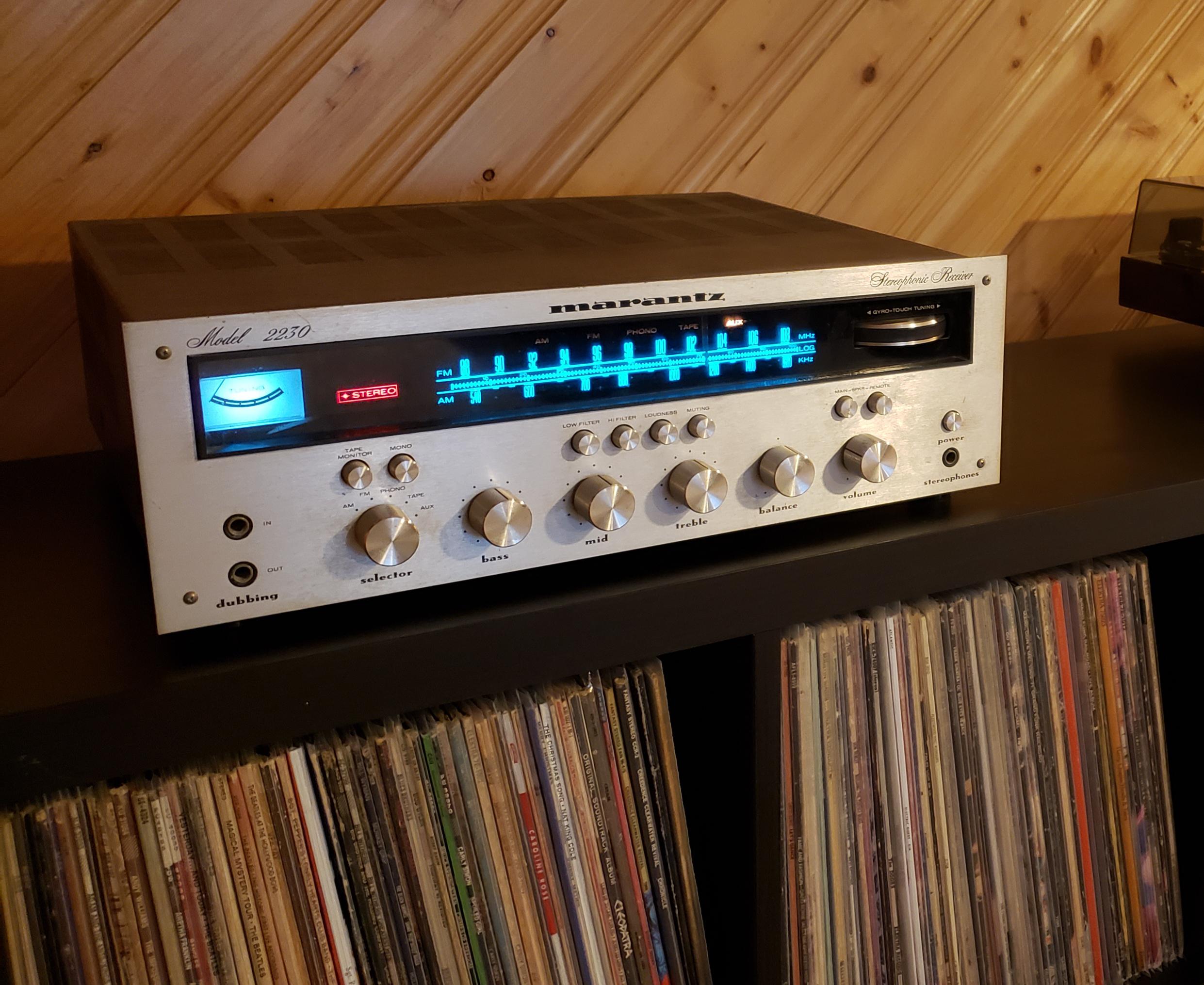 Just scored this Marantz 2230 to pair with my Fluance RT82
