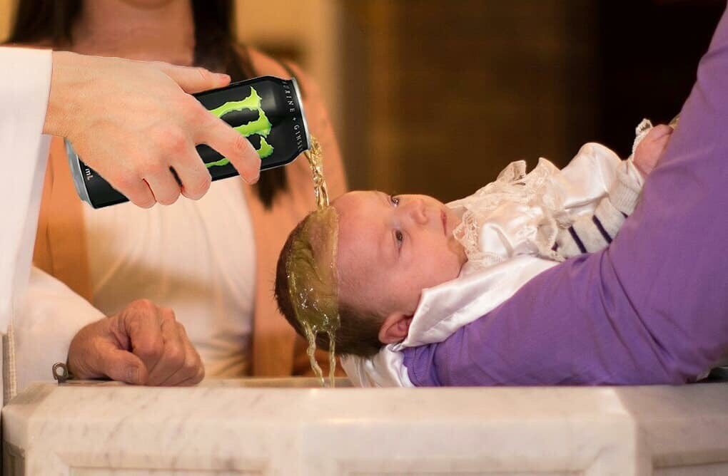 The baptism of a neckbeard justneckbeardthings