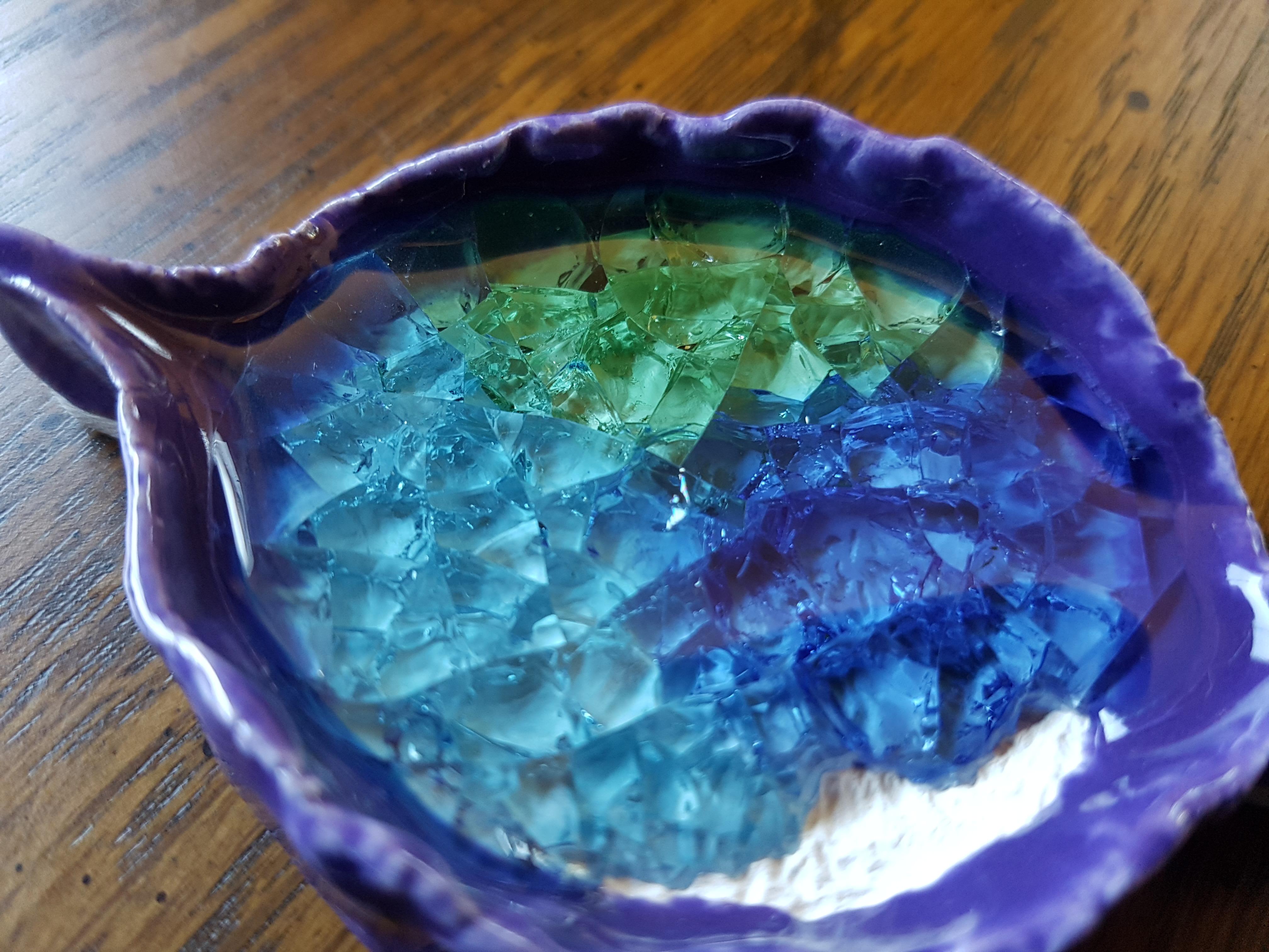 A question on glass melting. Any idea why this glass melted then cooled