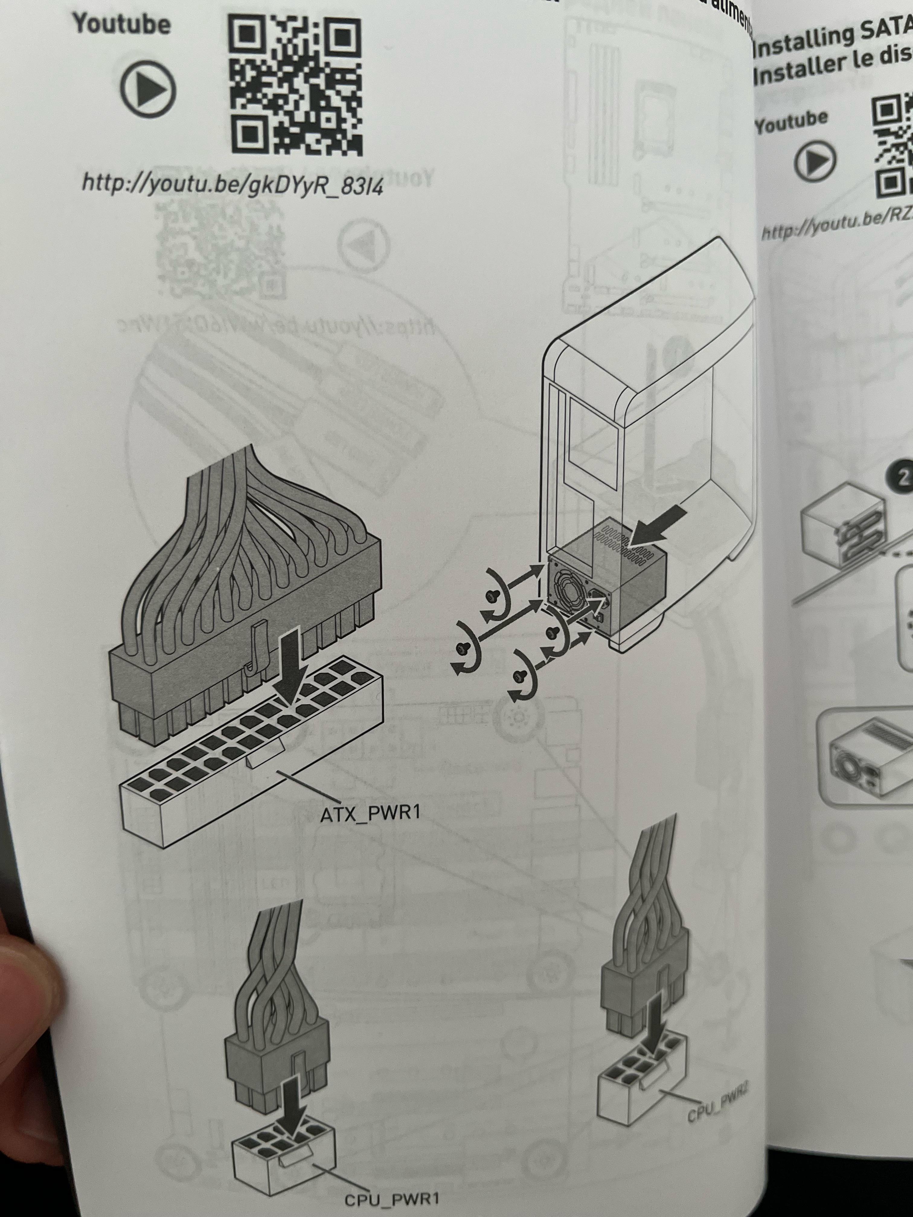 Do I need two CPU power cables put into the z690 tomohawk motherboard