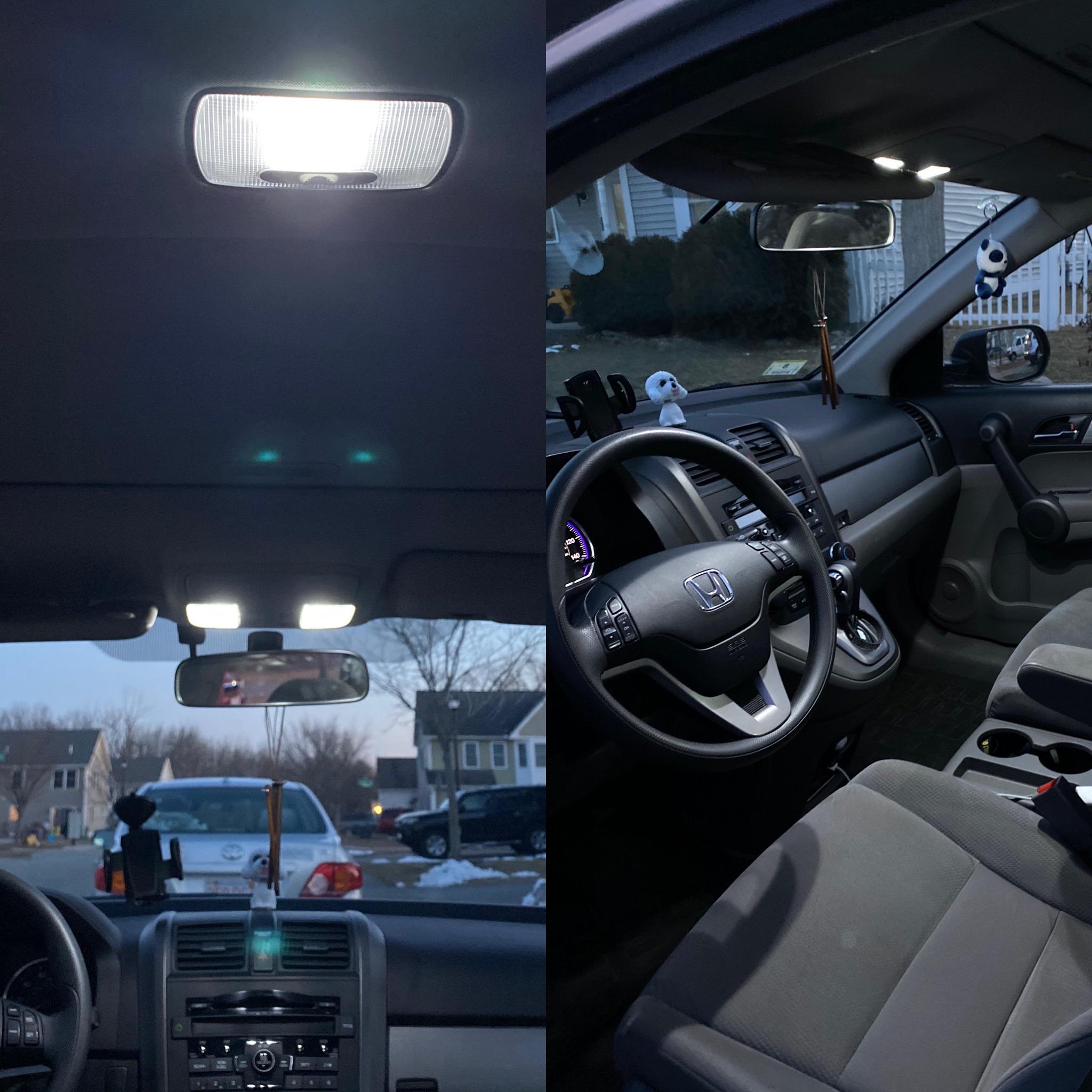 Just installed led interior lights in my ‘10!! They’re so much brighter