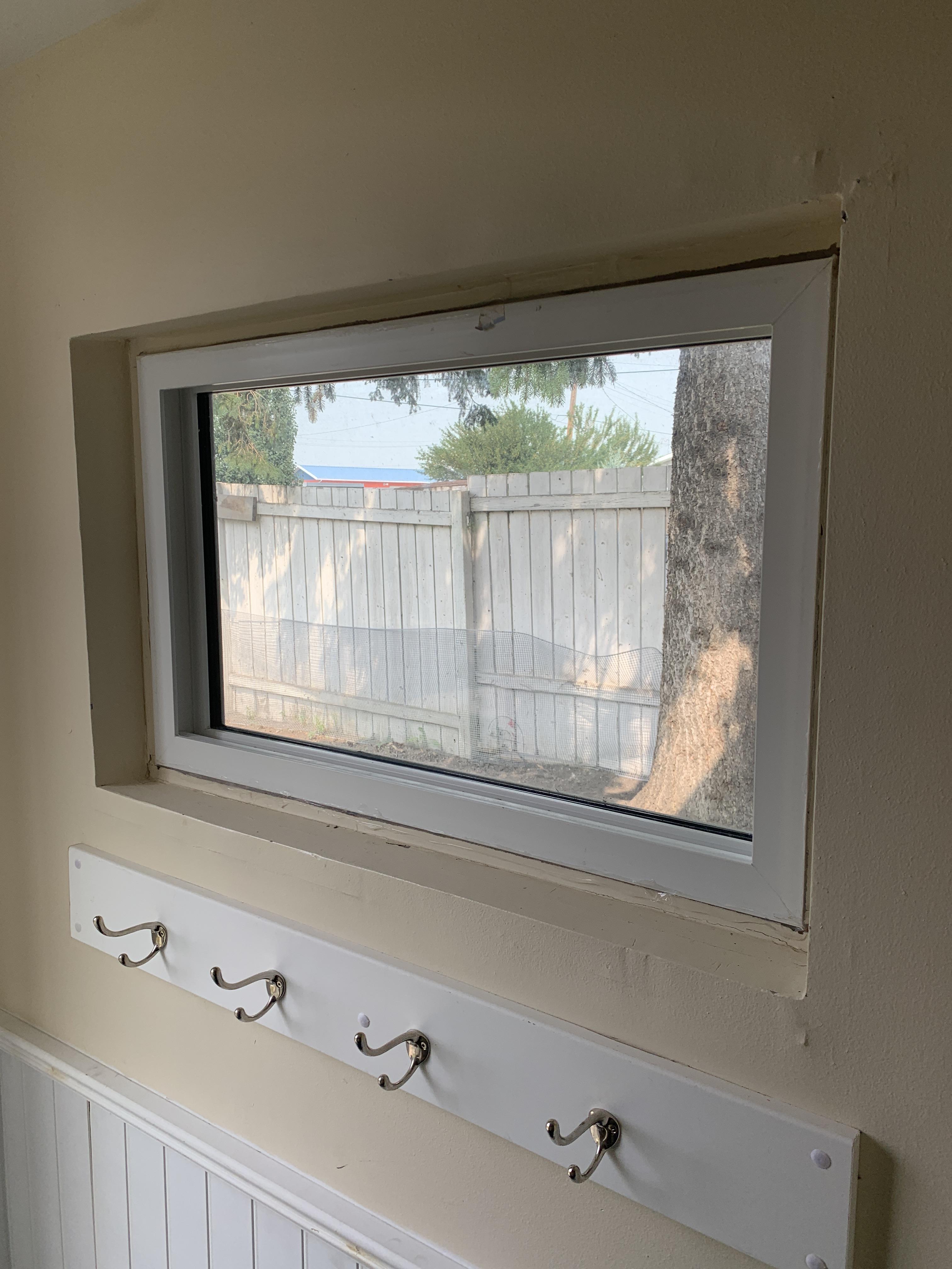 How to add window sill and trim to this window? r/Renovations