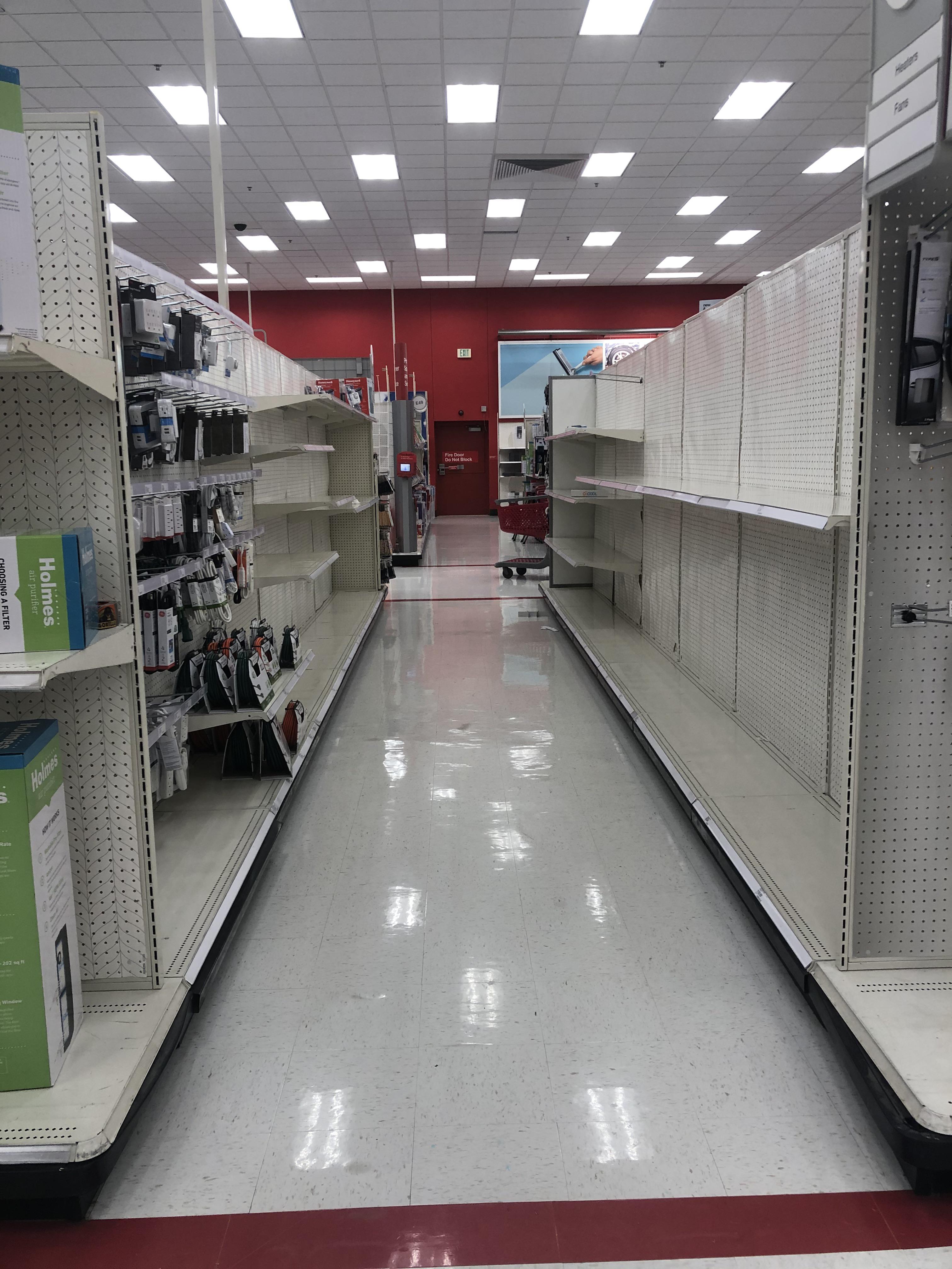 anyone else’s fan aisle looking like this? r/Target